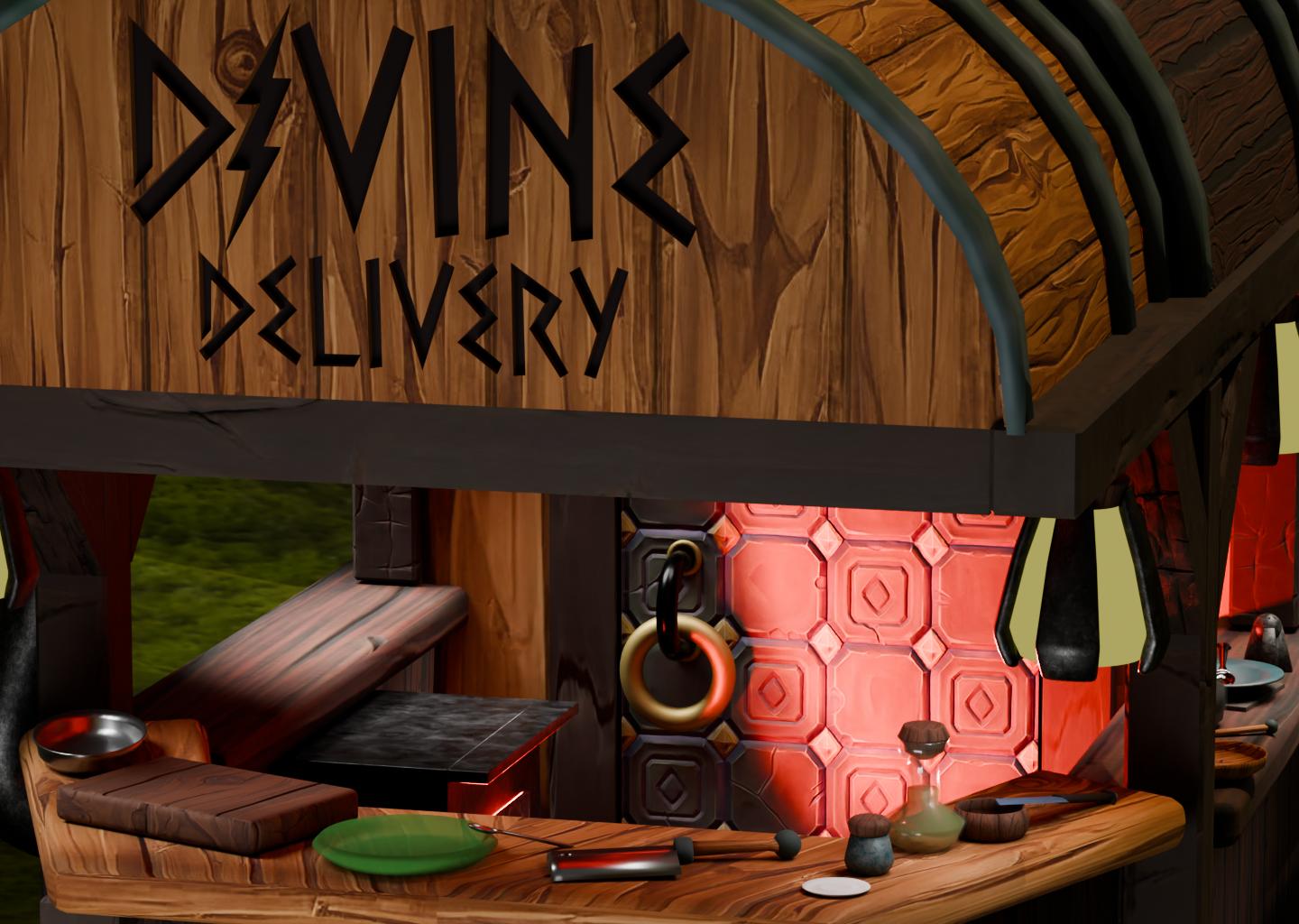 Божественная доставка — Изображение №3 — Иллюстрация, Анимация на Dprofile