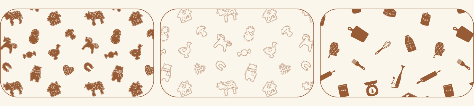 Айдентика для «Пряничное дело» x курс SkillBox — Изображение №16 — Брендинг, Графика на Dprofile