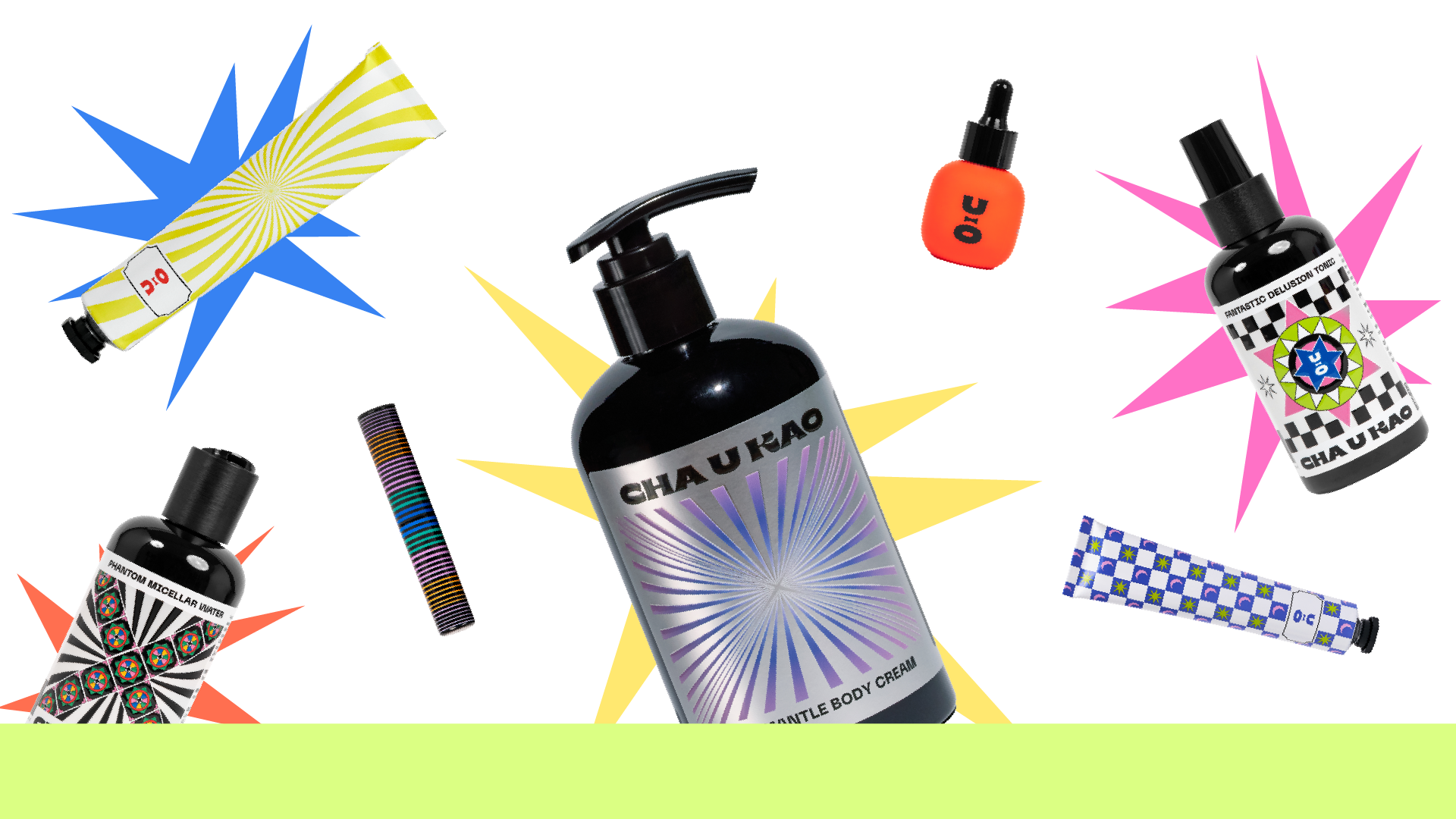 Айдентика Cha U Kao на предметных носителях x курс SkillBox — Изображение №2 — Брендинг, Маркетинг на Dprofile