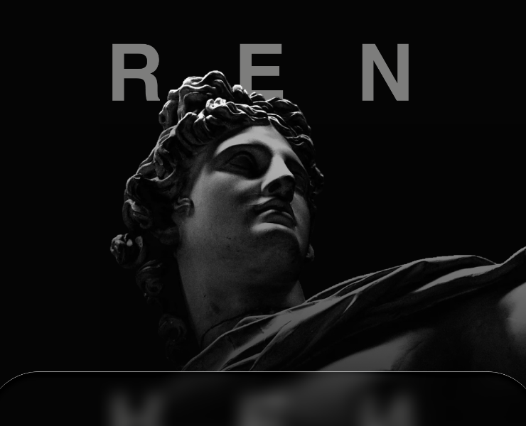REN sculpture — Интерфейсы, Анимация на Dprofile