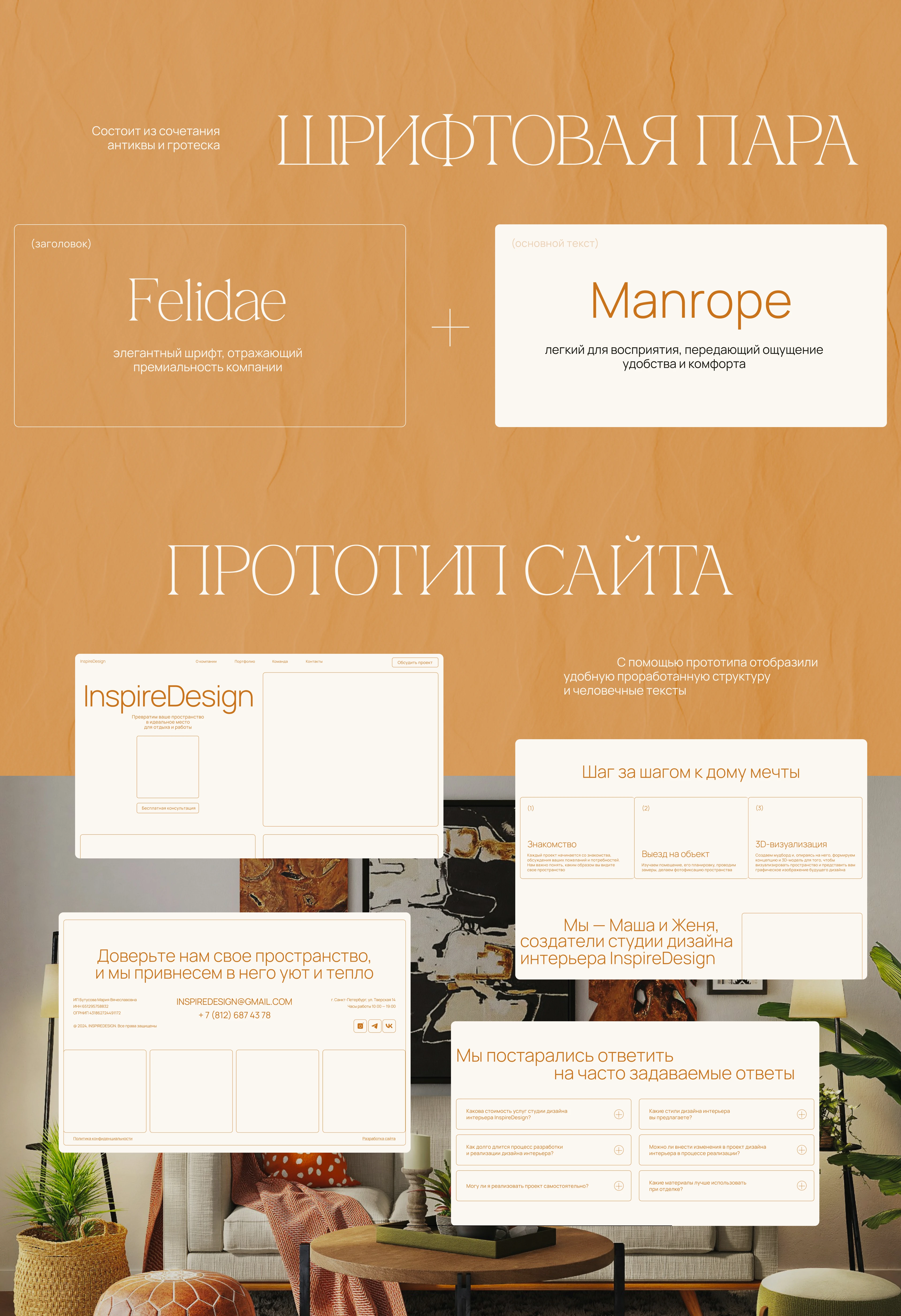 Website for interior design studio — Изображение №4 — Интерфейсы на Dprofile