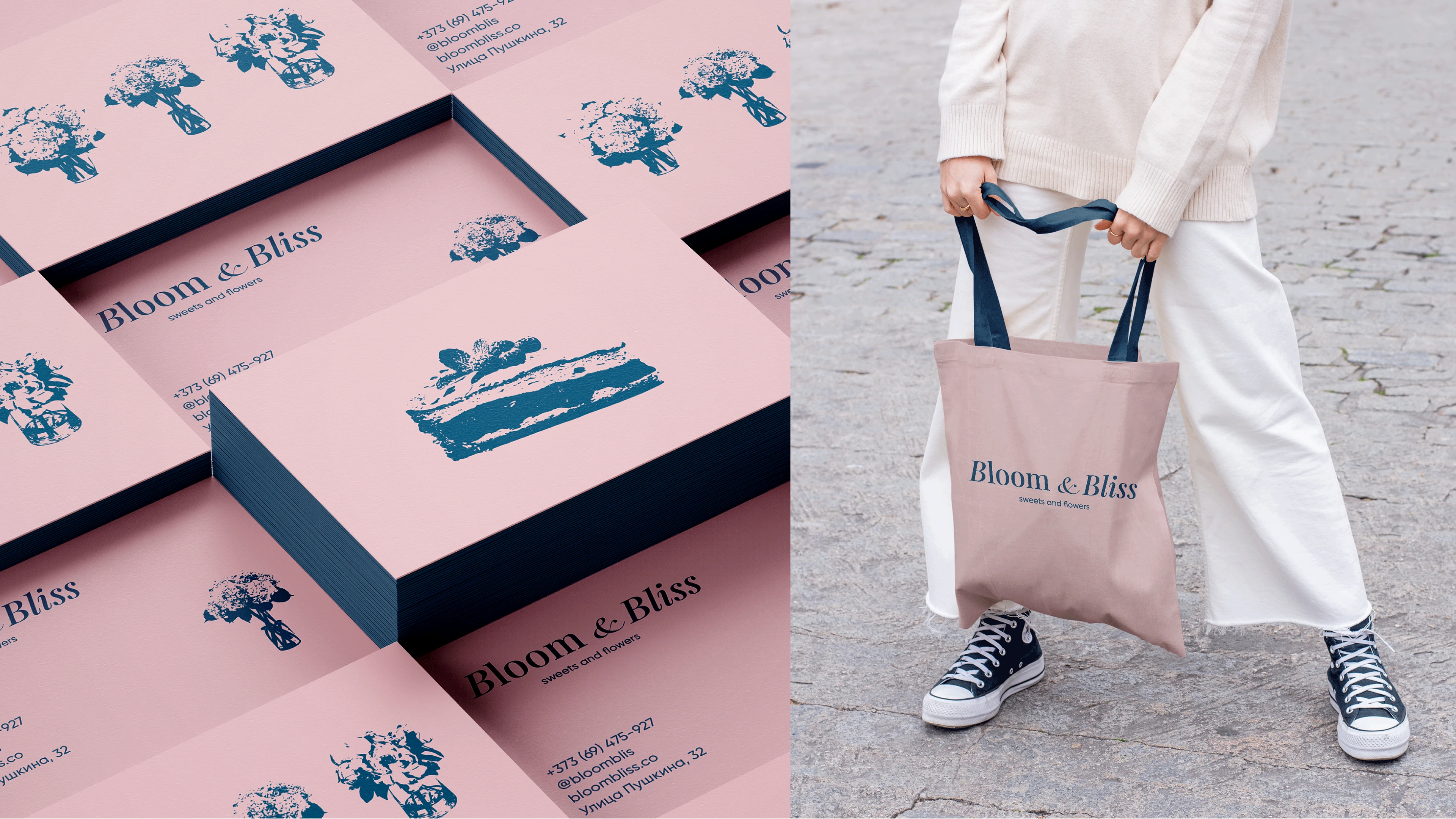 Фирменный стиль | Кондитерская и цветы | Bloom&Bliss — Изображение №11 — Брендинг, Графика на Dprofile