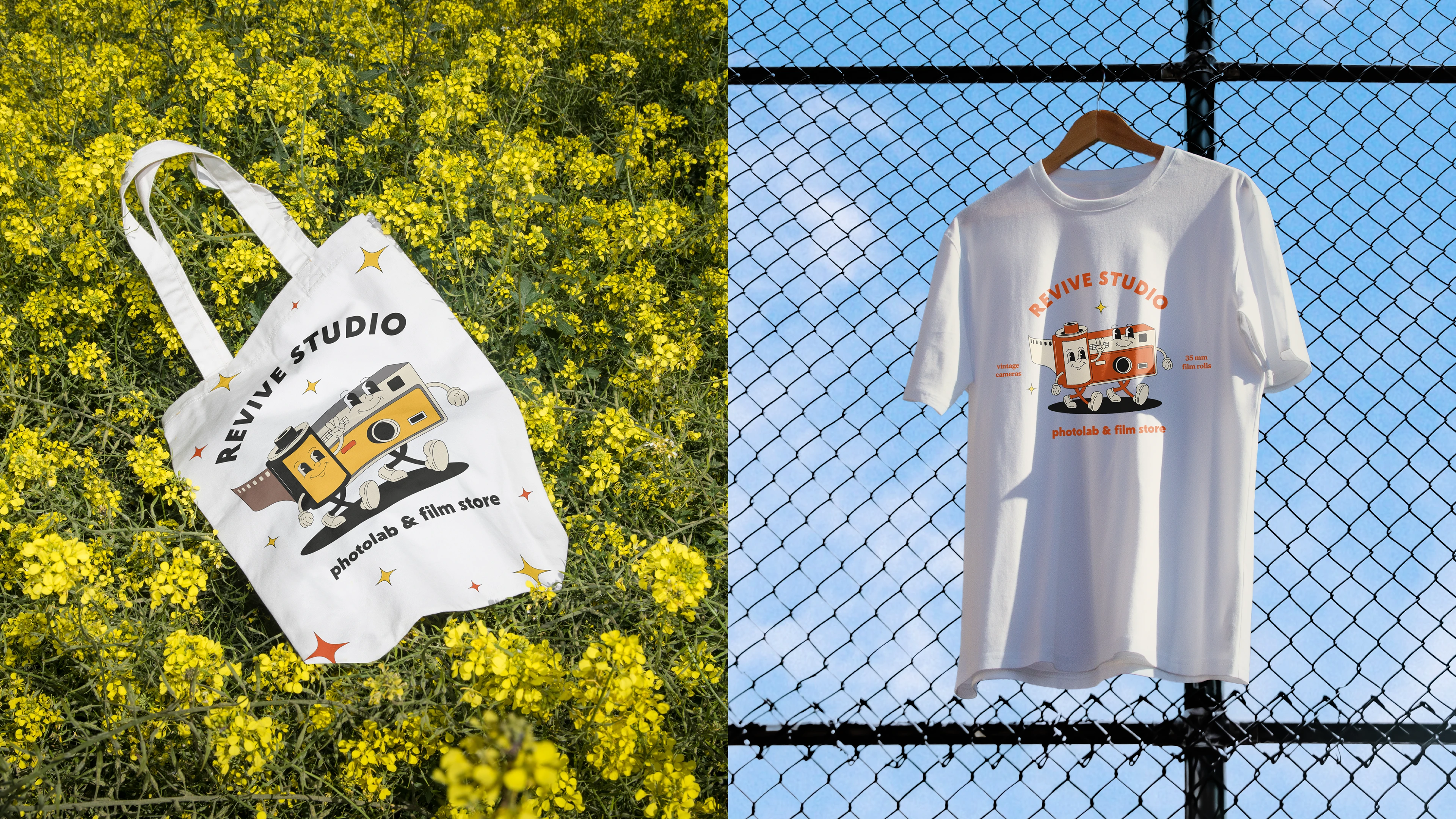 Фотолаборатория и магазин пленки | Логотип-маскот — Изображение №10 — Брендинг на Dprofile