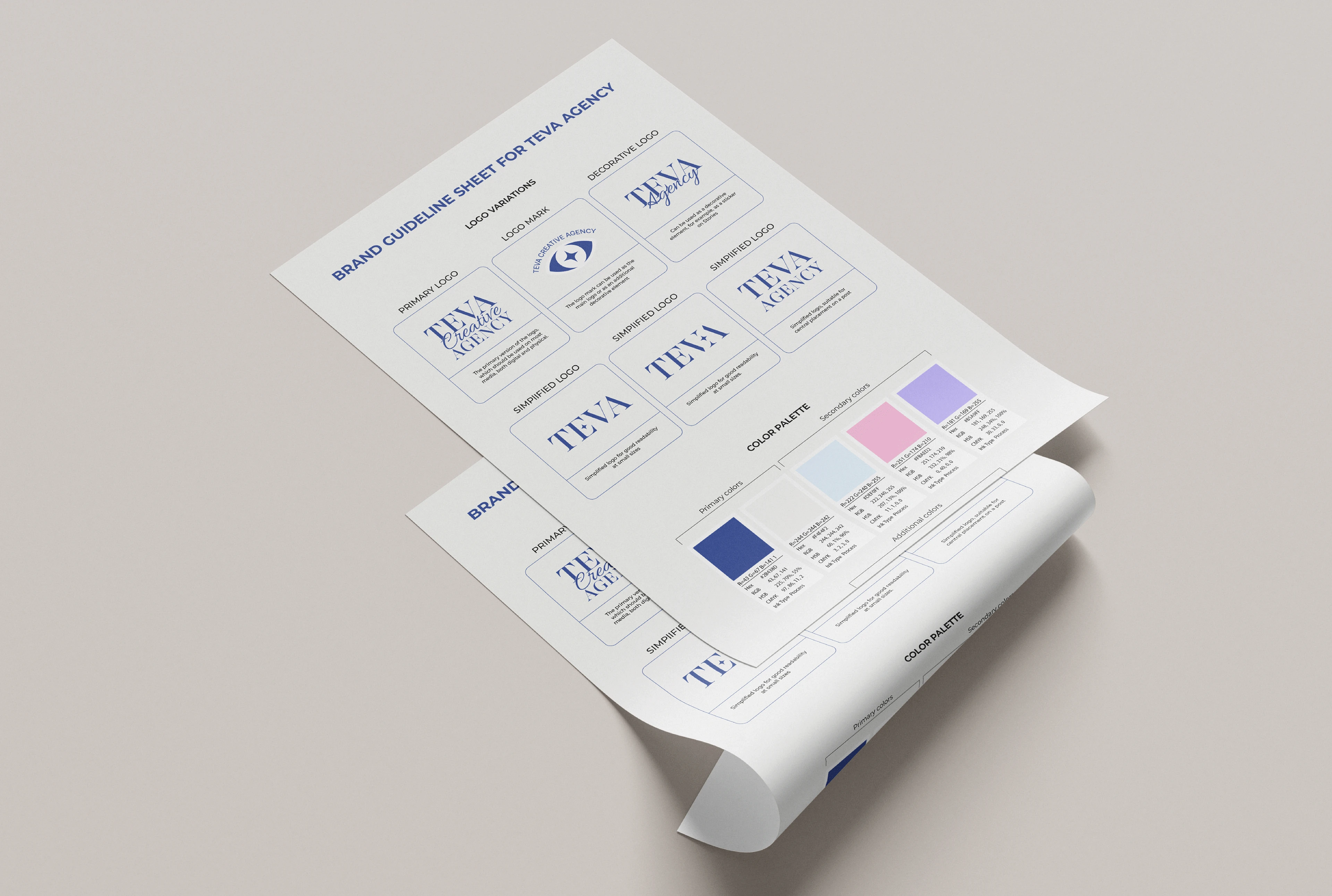 Брендинг и айдентика для креативного агентство — Изображение №9 — Брендинг на Dprofile