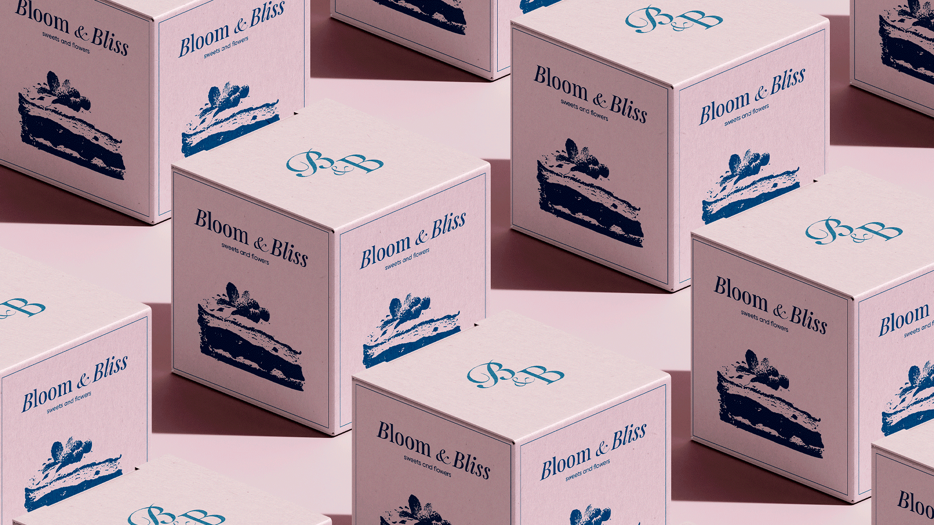 Фирменный стиль | Кондитерская и цветы | Bloom&Bliss — Изображение №4 — Брендинг, Графика на Dprofile