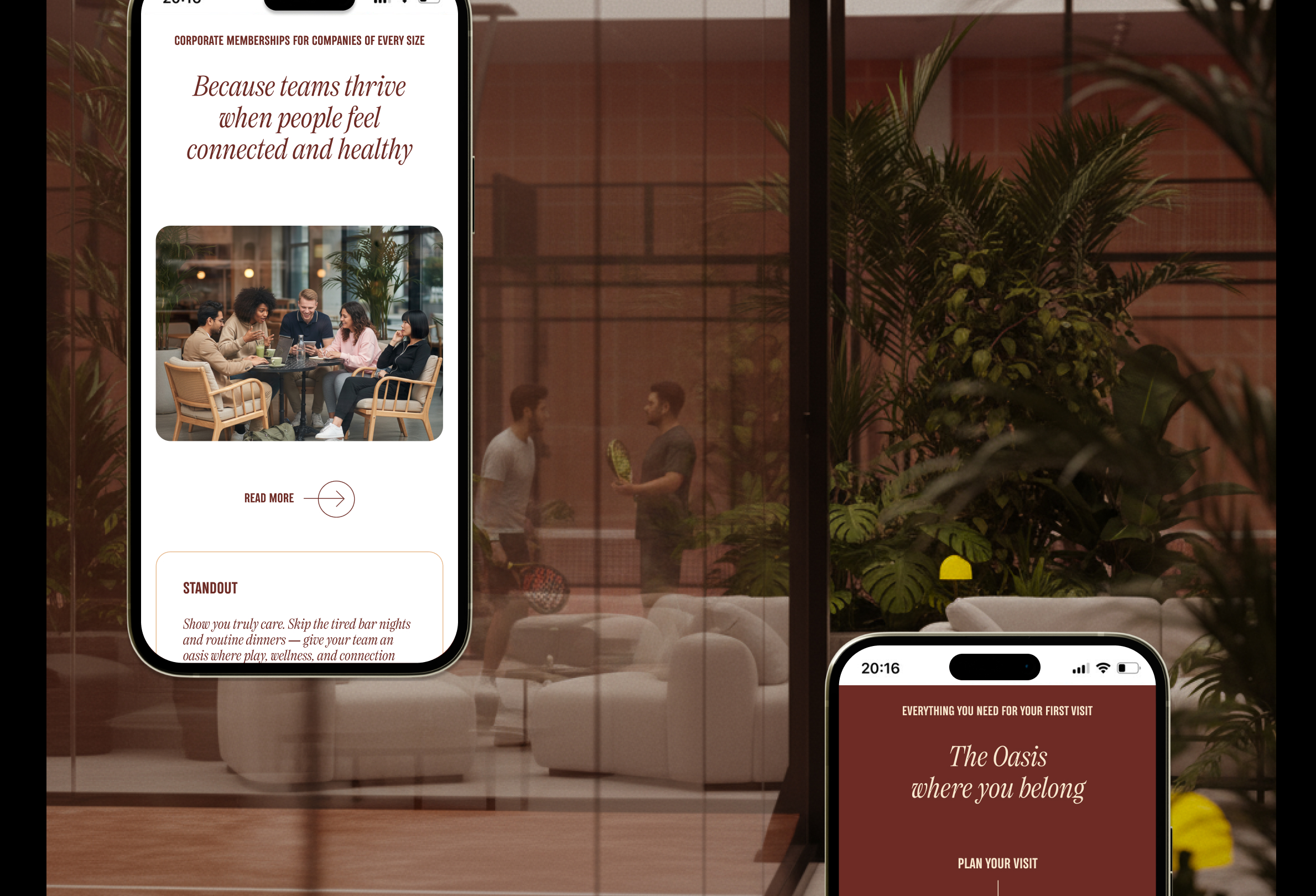 The Padel Collective - Теннисный клуб — Изображение №14 — Интерфейсы, 3D на Dprofile