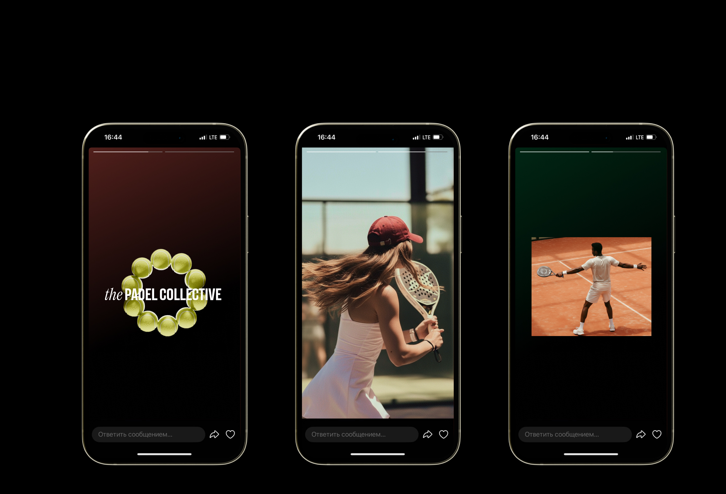 The Padel Collective - Теннисный клуб — Изображение №26 — Интерфейсы, 3D на Dprofile