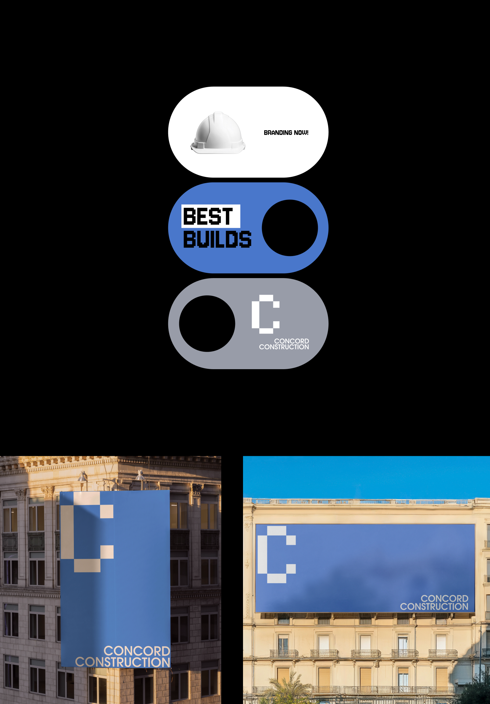 Concord Construction - Строительная компания — Изображение №4 — Брендинг, Графика на Dprofile