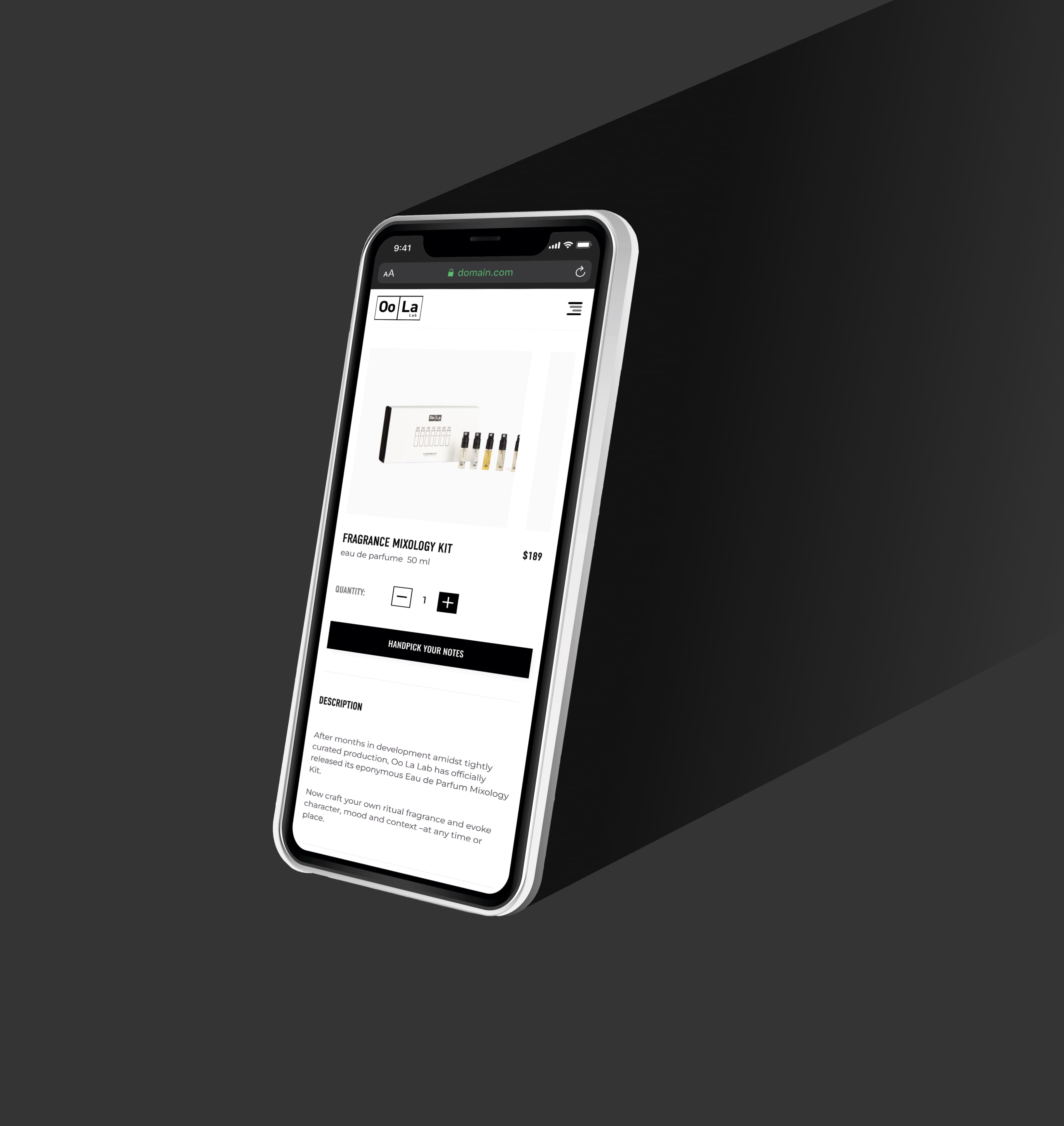 OoLaLab - Сингапурский интернет магазин духов — Изображение №9 — Интерфейсы на Dprofile