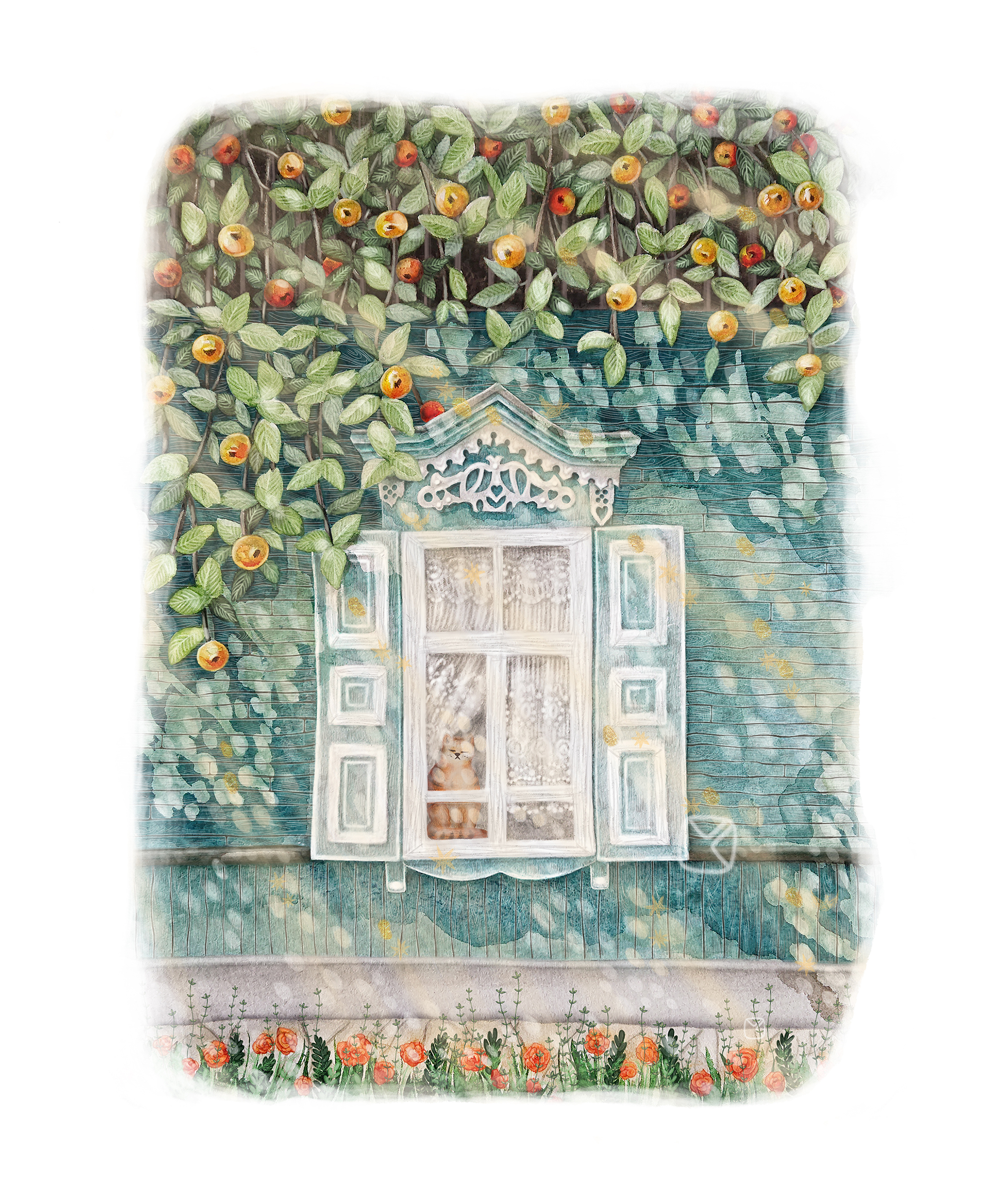 ОКНО В ДЕТСТВО | Личный проект — Изображение №2 — Иллюстрация, Графика на Dprofile