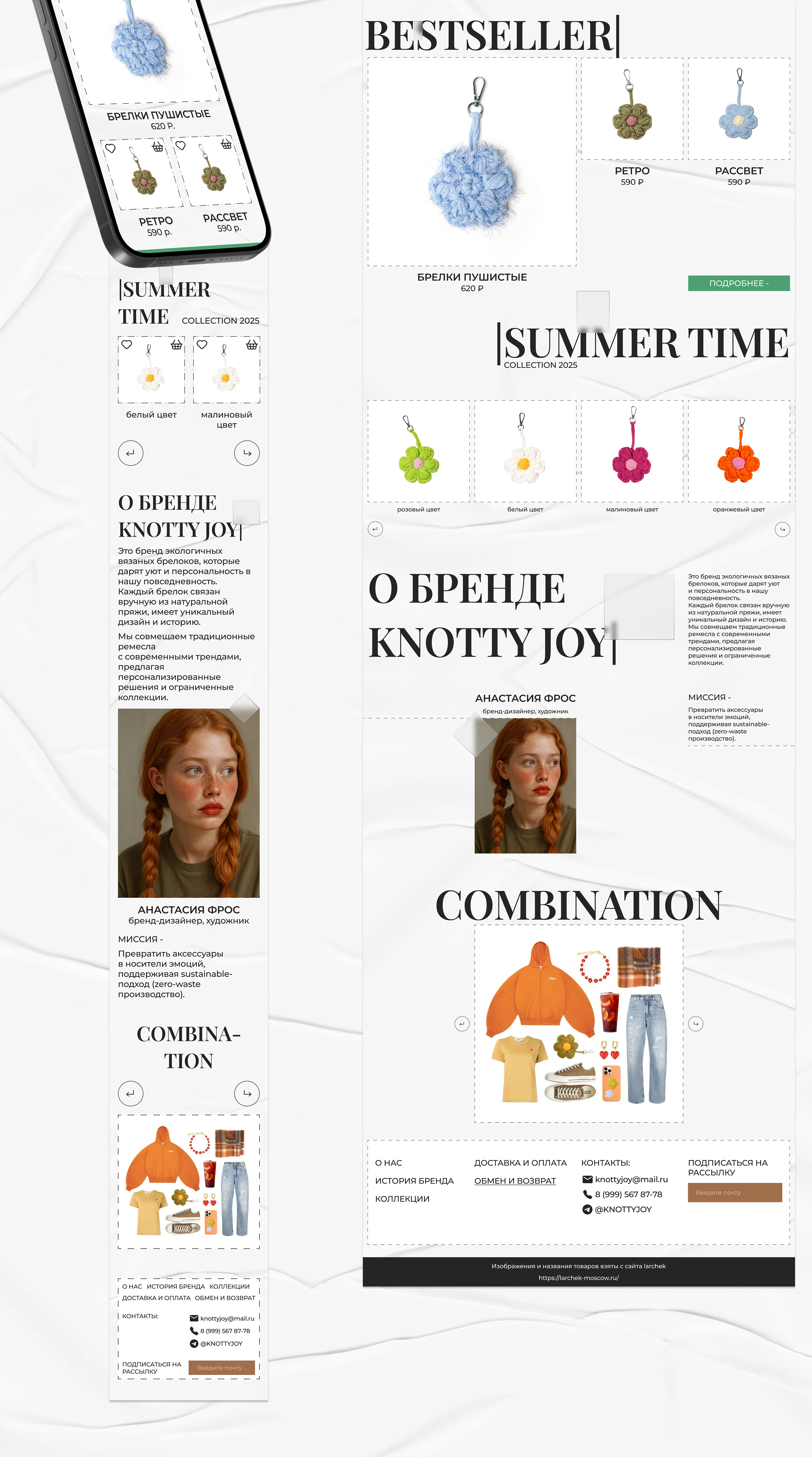 Knotty Joy — Изображение №6 — Интерфейсы, Брендинг на Dprofile