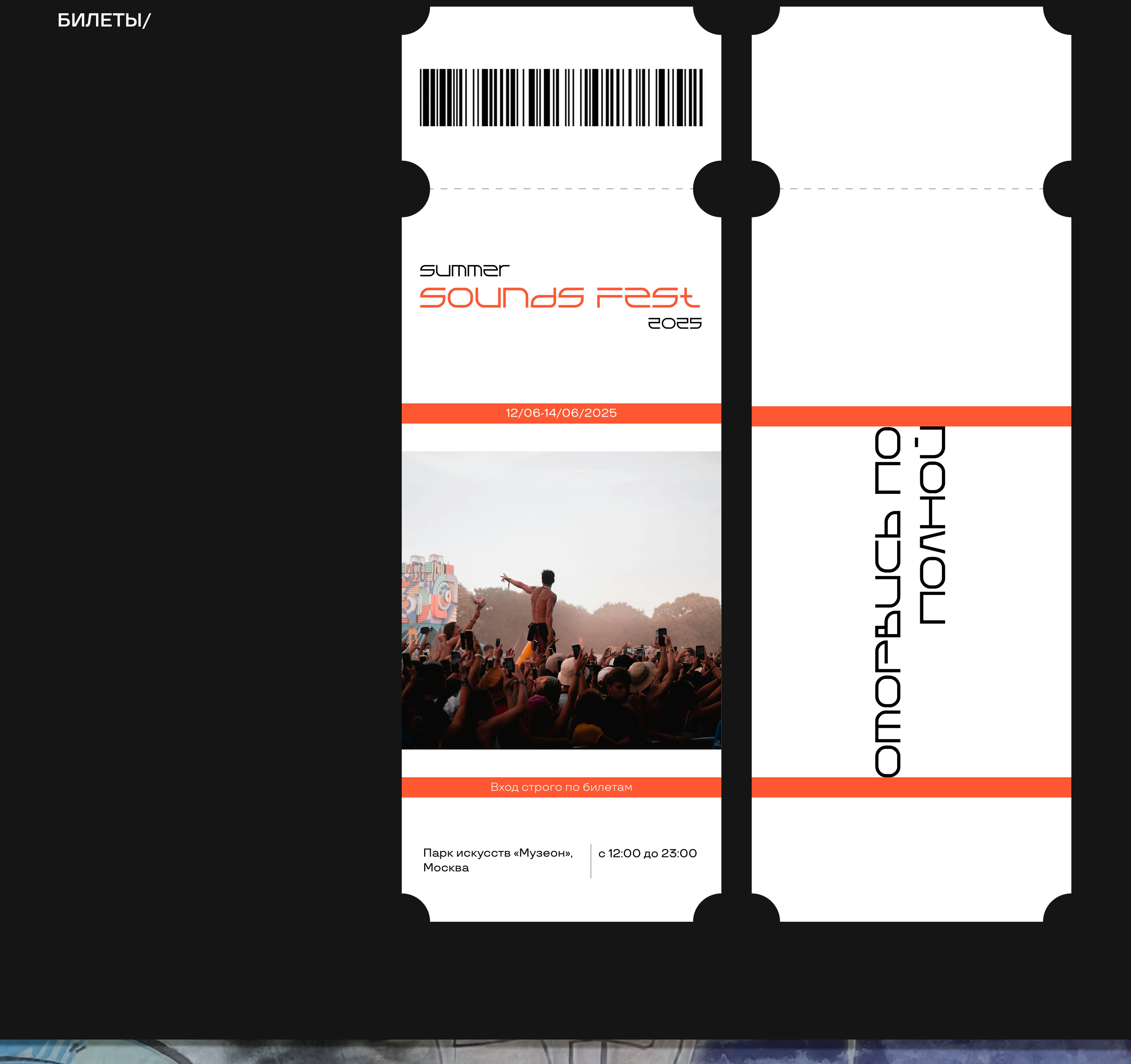 Summer Sounds Fest 2025 — Изображение №3 — Брендинг, Графика на Dprofile