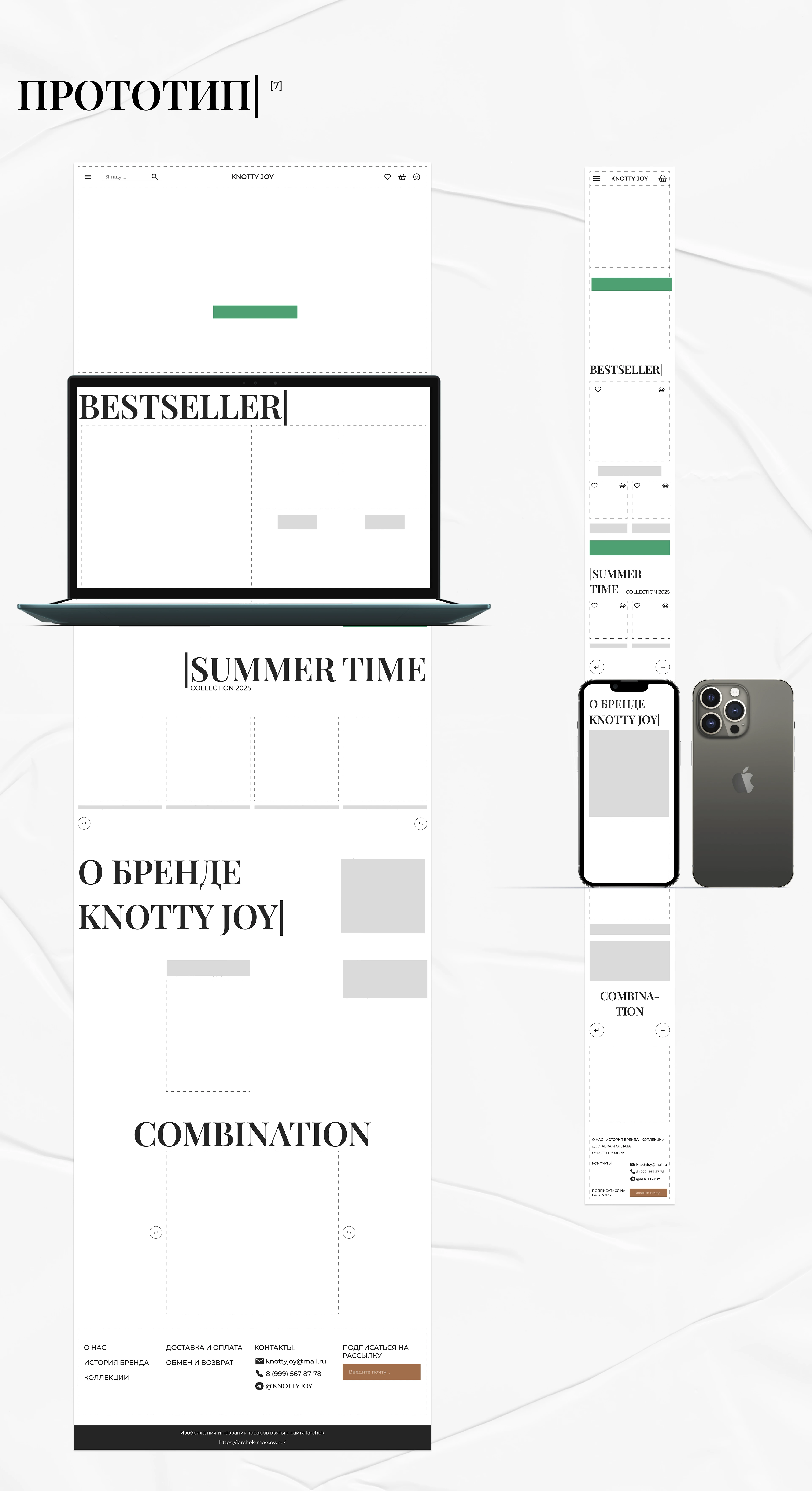 Knotty Joy — Изображение №4 — Интерфейсы, Брендинг на Dprofile