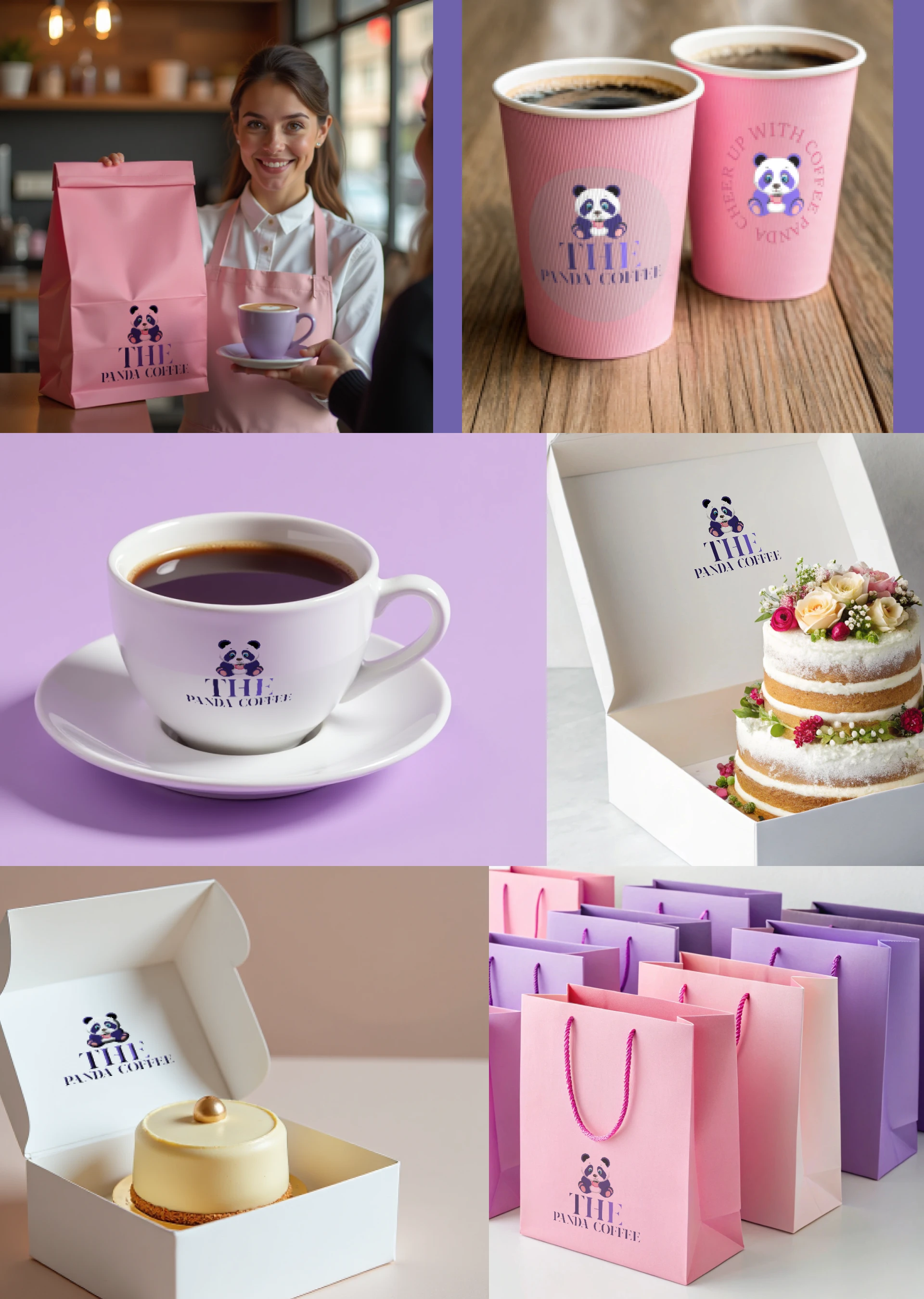 Кофейня Panda Brand identity — Изображение №3 — Брендинг на Dprofile