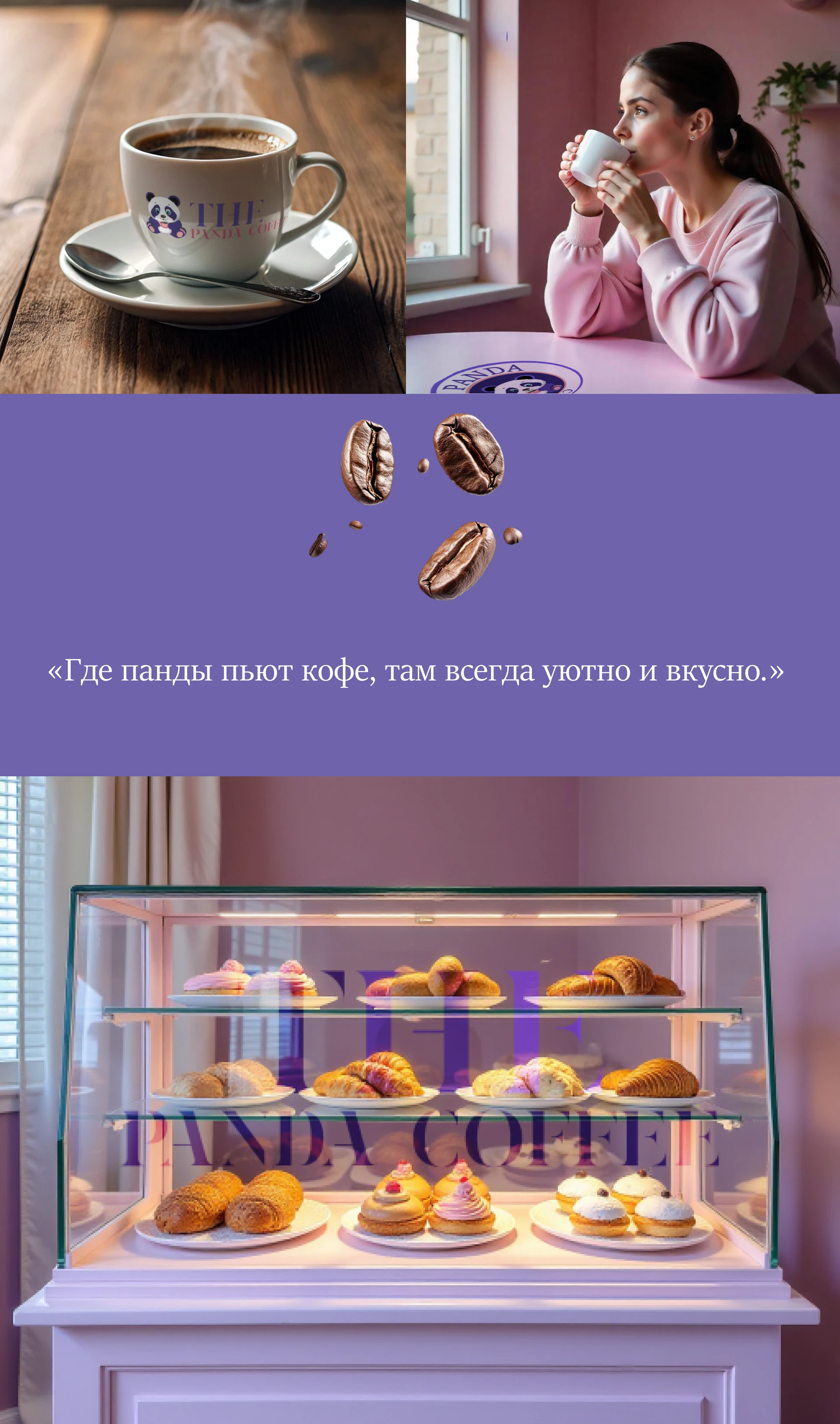 Кофейня Panda Brand identity — Изображение №2 — Брендинг на Dprofile
