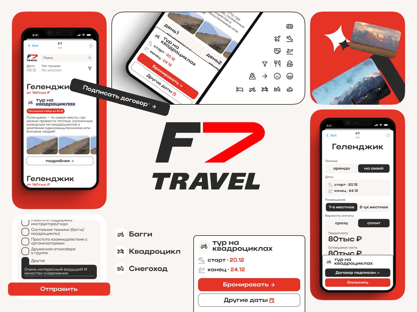 F7 travel - mobile app — Изображение №12 — Интерфейсы на Dprofile