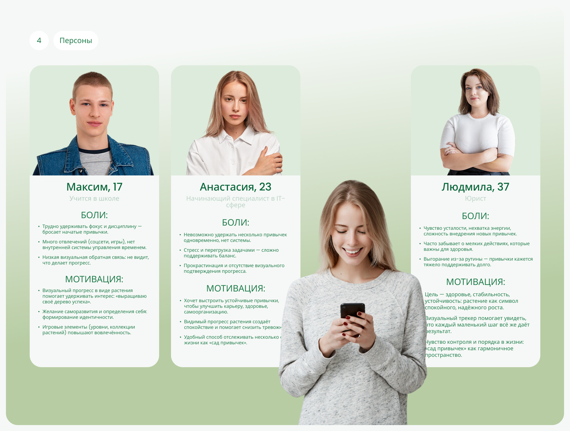 GrowLeaf Habit Trecker Mobile App — Изображение №6 — Интерфейсы на Dprofile