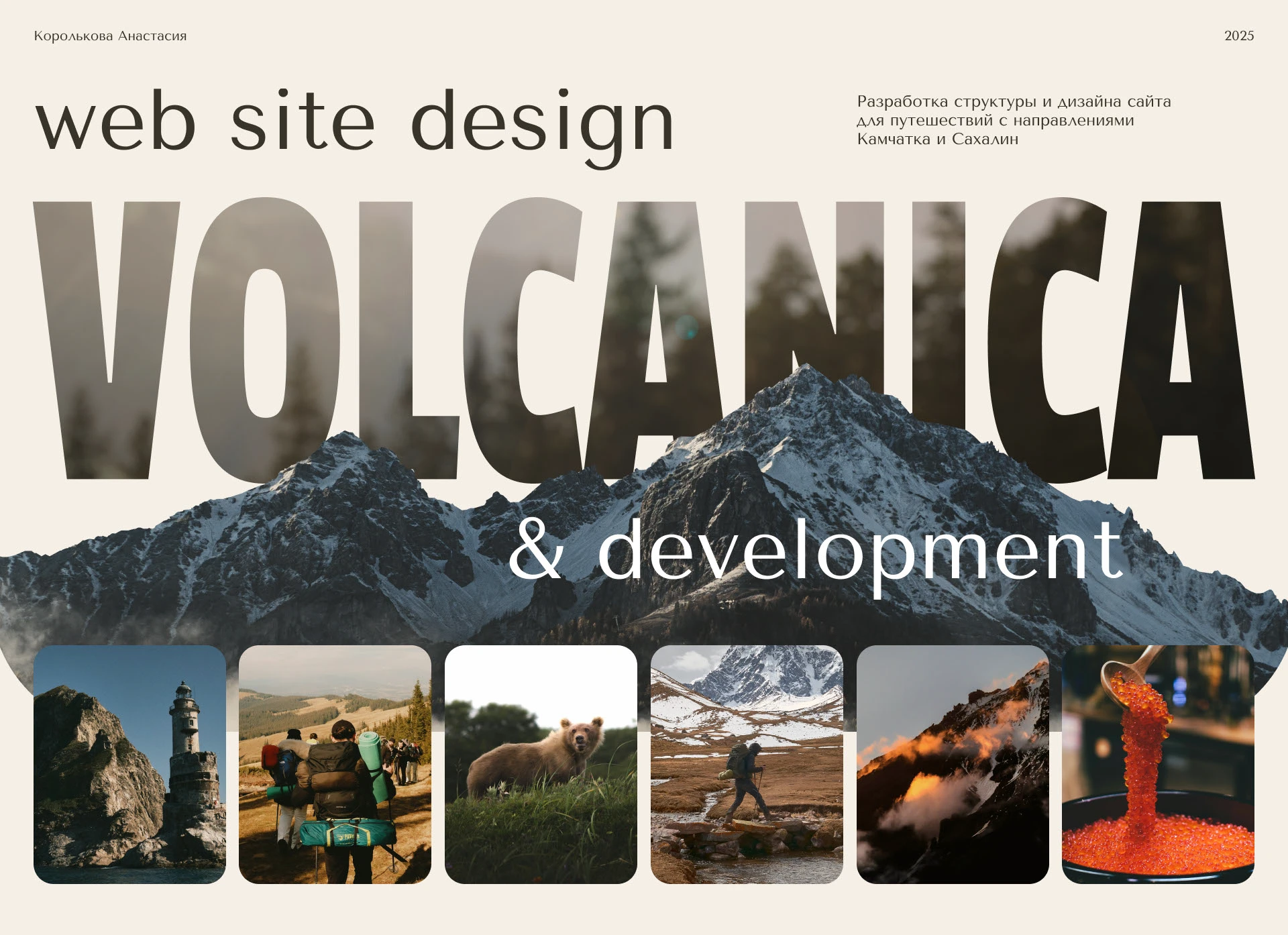 Разработка сайта для путешествий Volcanica — Изображение №1 — Интерфейсы на Dprofile