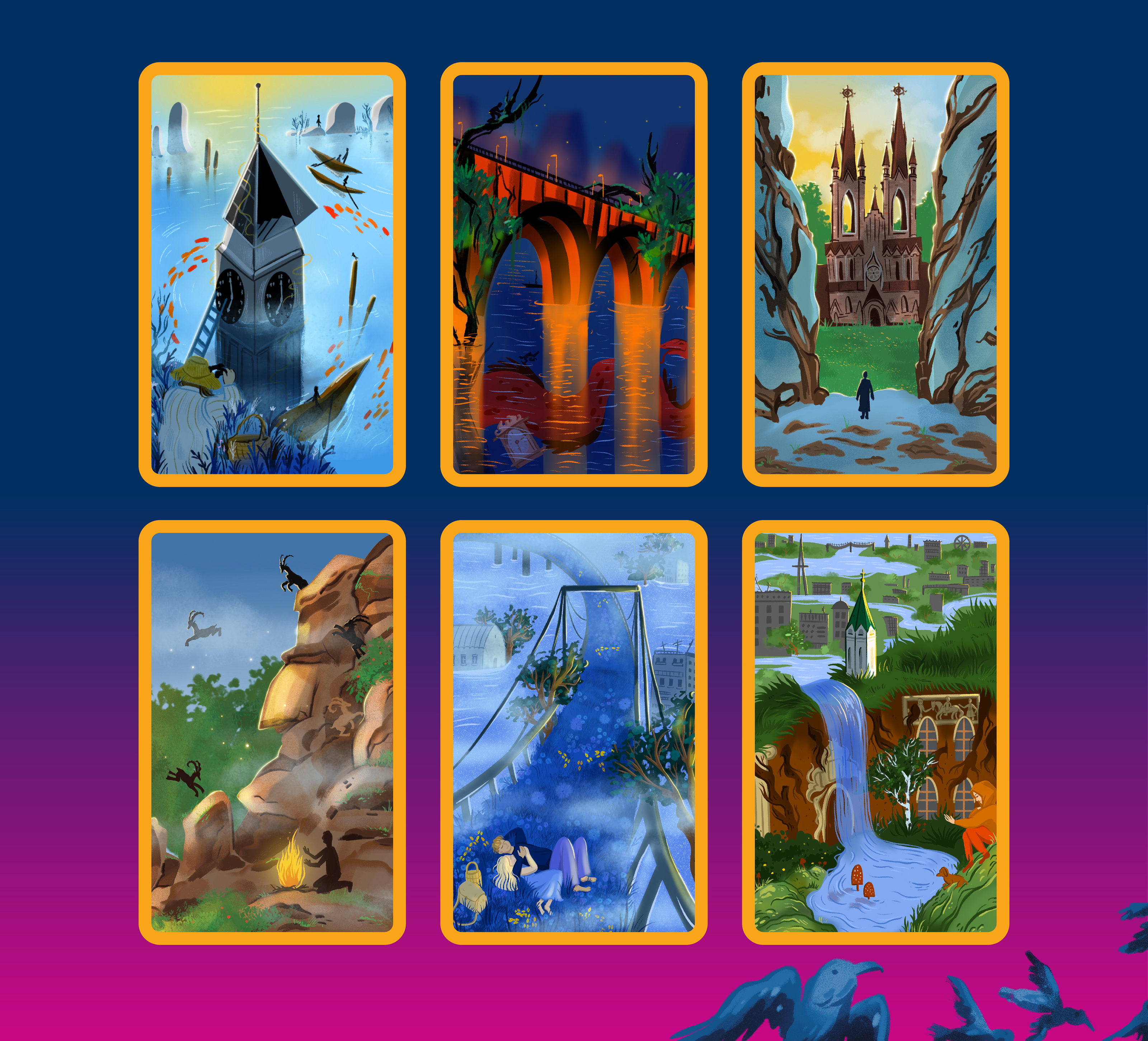 Метафорические ассоциативные карты "Ларец историй" — Изображение №8 — Иллюстрация, Графика на Dprofile