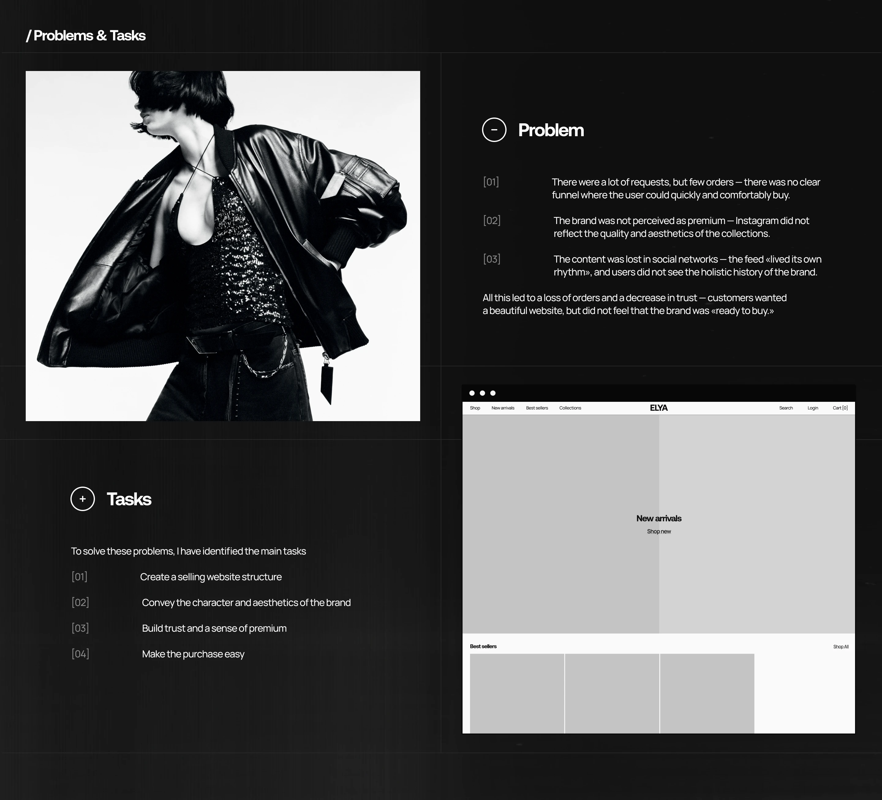 ELYA | E-commerce | Website | UI/UX | Online Shop — Изображение №3 — Интерфейсы на Dprofile