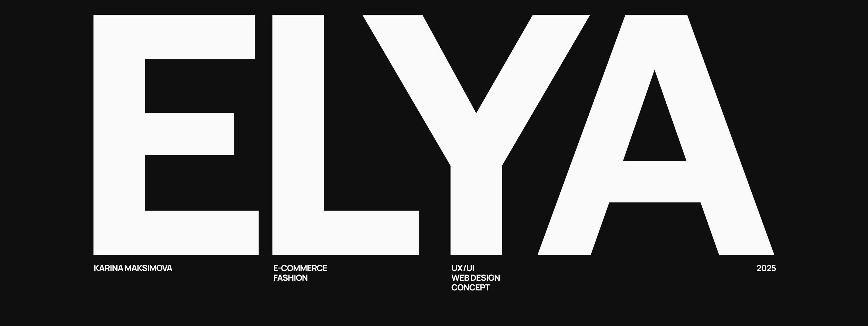 ELYA | E-commerce | Website | UI/UX | Online Shop — Изображение №1 — Интерфейсы на Dprofile