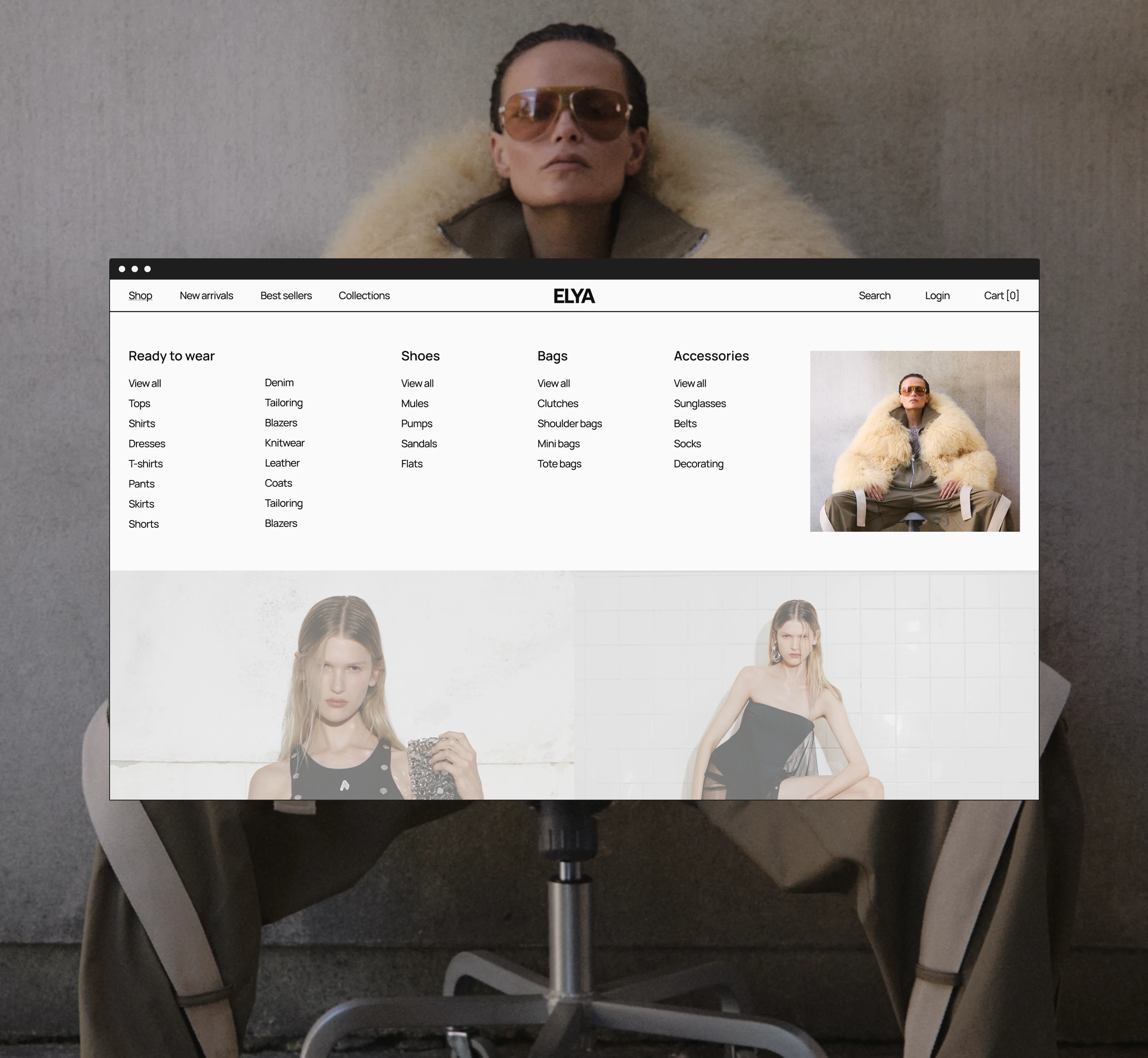 ELYA | E-commerce | Website | UI/UX | Online Shop — Изображение №13 — Интерфейсы на Dprofile