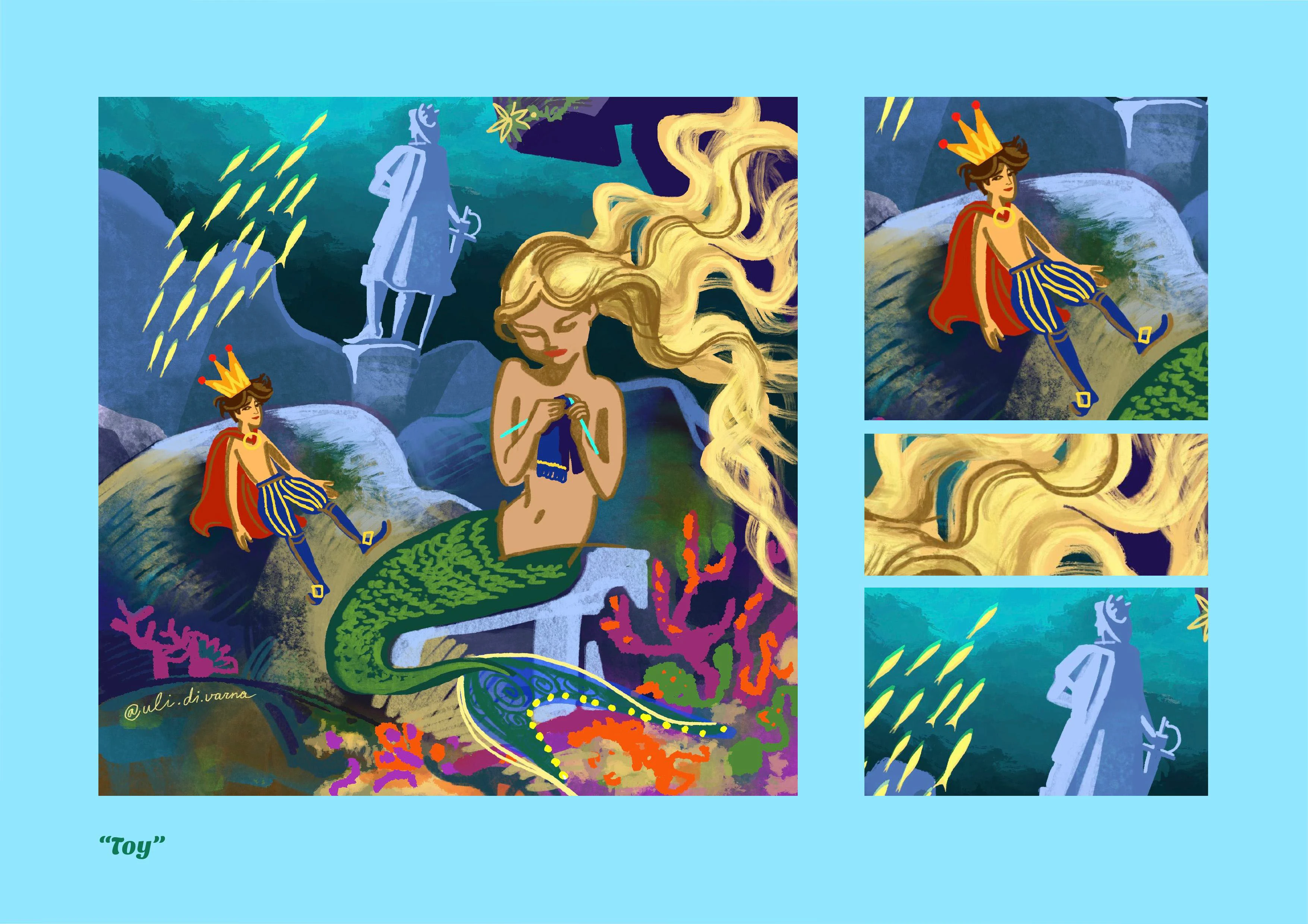 MerMay русалки — Изображение №5 — Иллюстрация на Dprofile