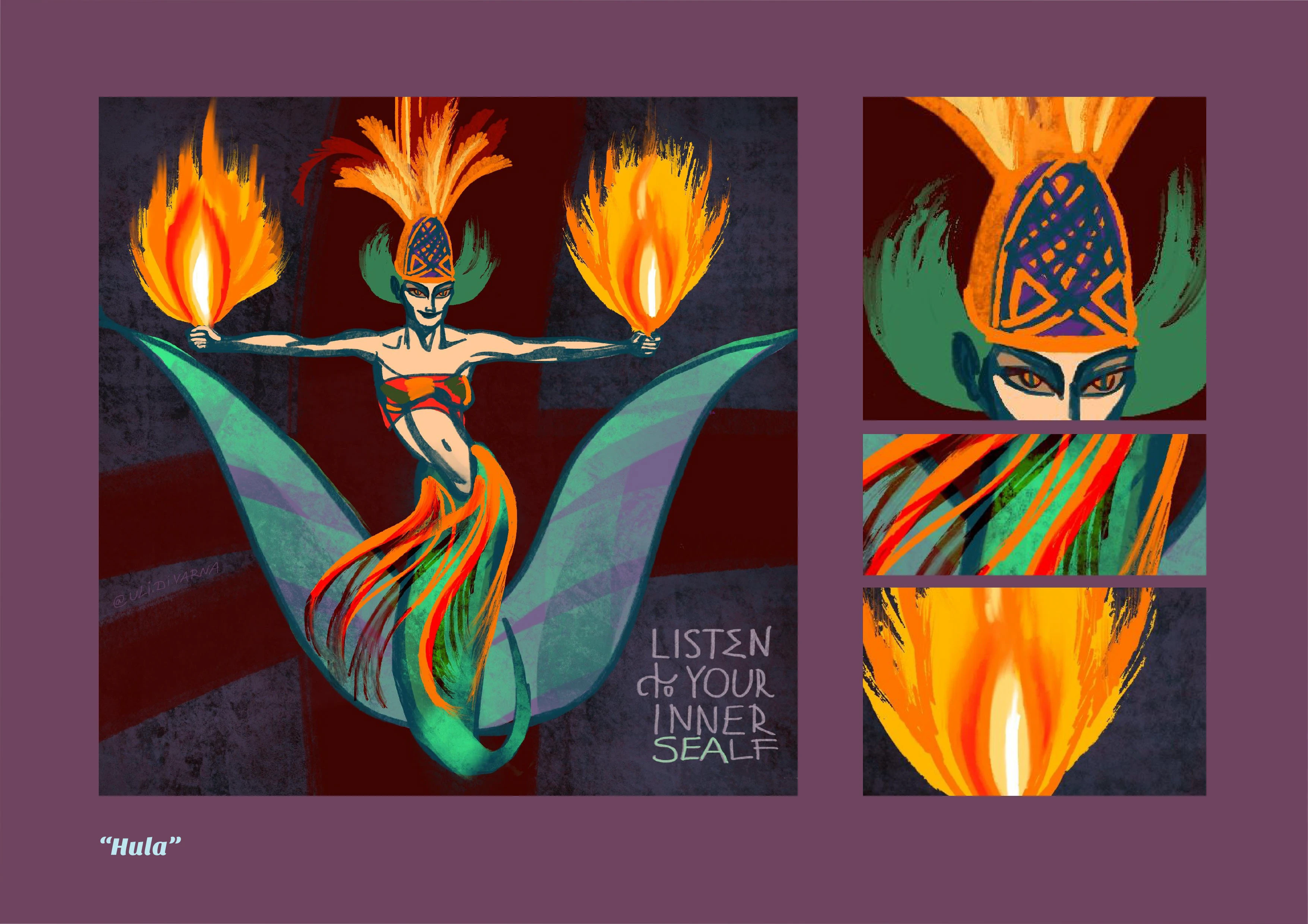 MerMay русалки — Изображение №3 — Иллюстрация на Dprofile