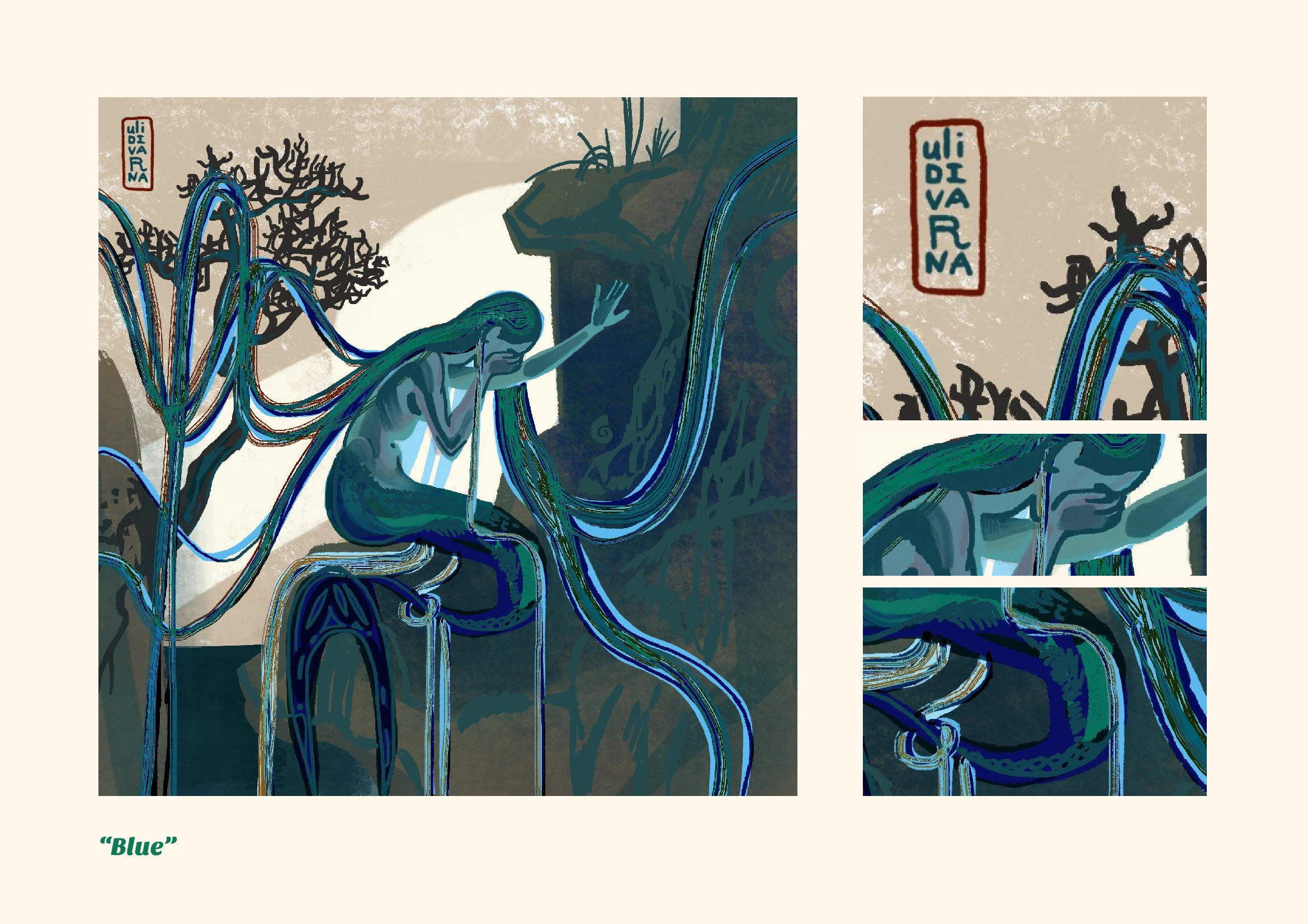 MerMay русалки — Изображение №4 — Иллюстрация на Dprofile