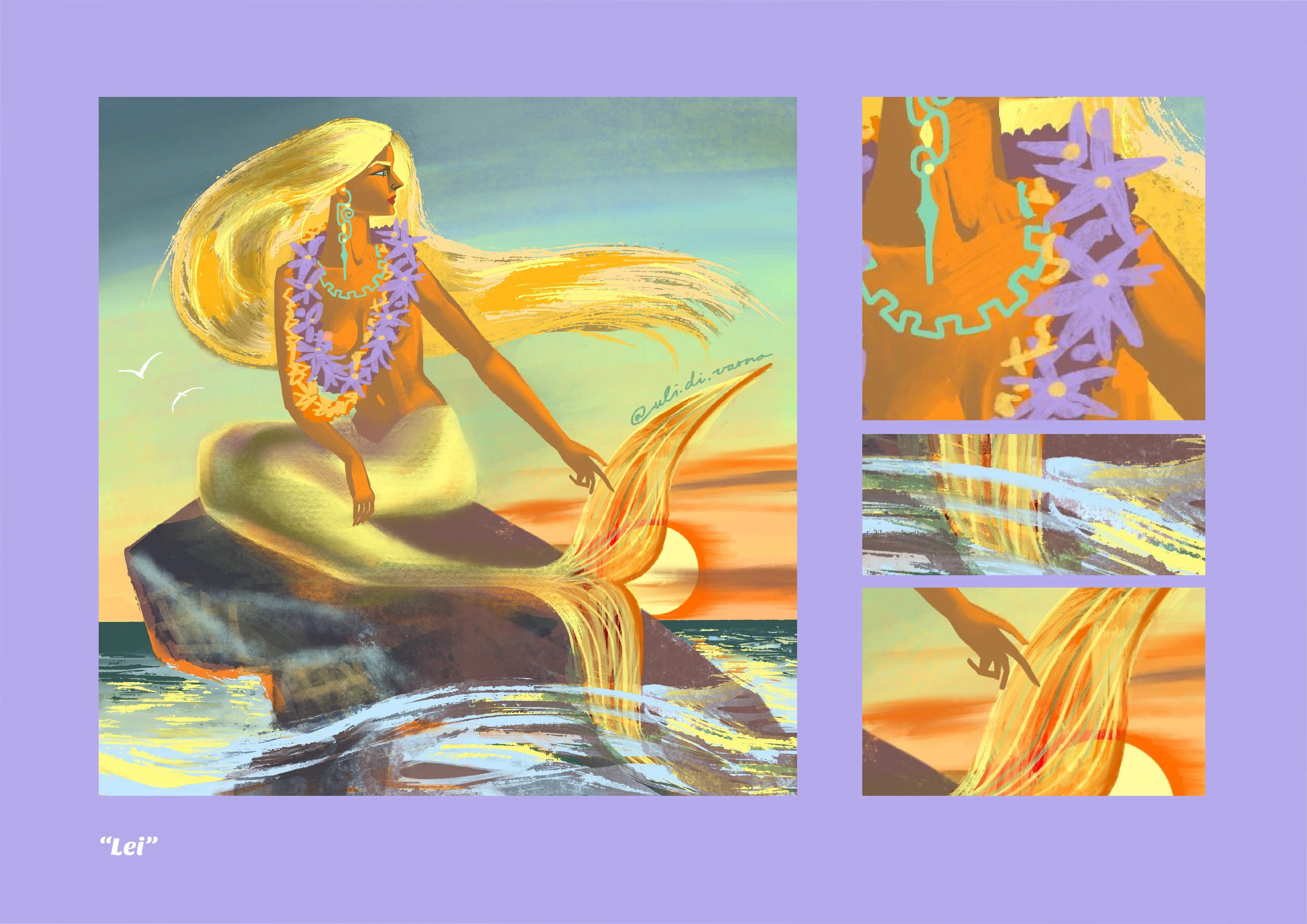 MerMay русалки — Изображение №2 — Иллюстрация на Dprofile