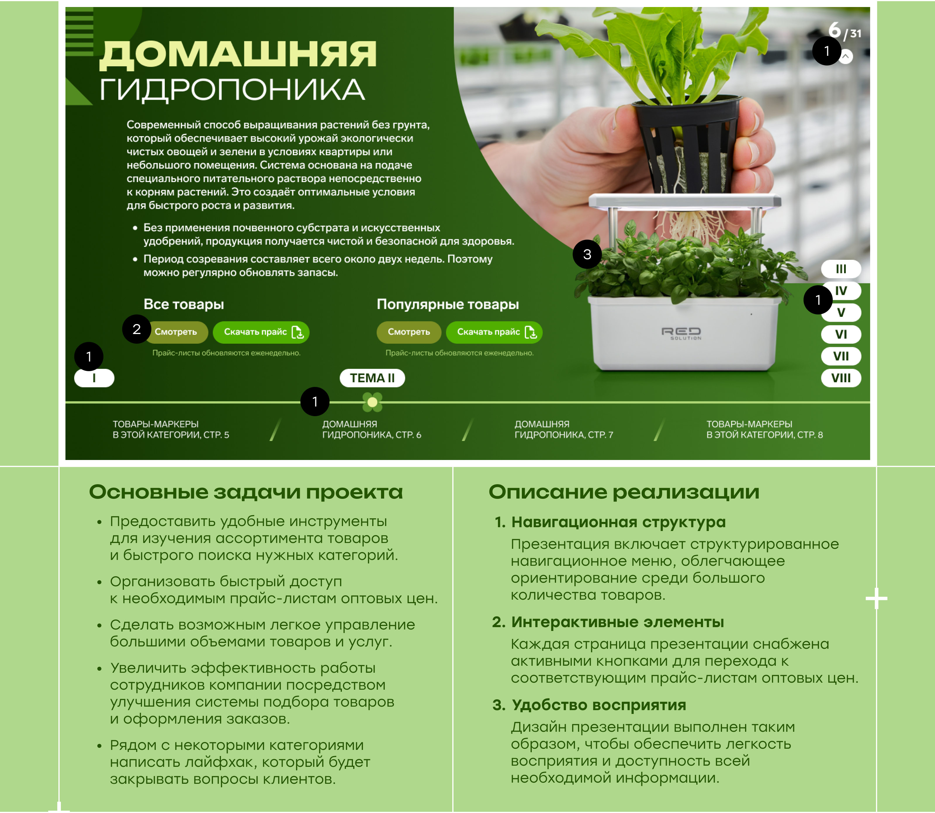 Интерактивная презентация категории "Сад" сайта SIMA-LAND.ru — Изображение №3 — Графика, Маркетинг на Dprofile