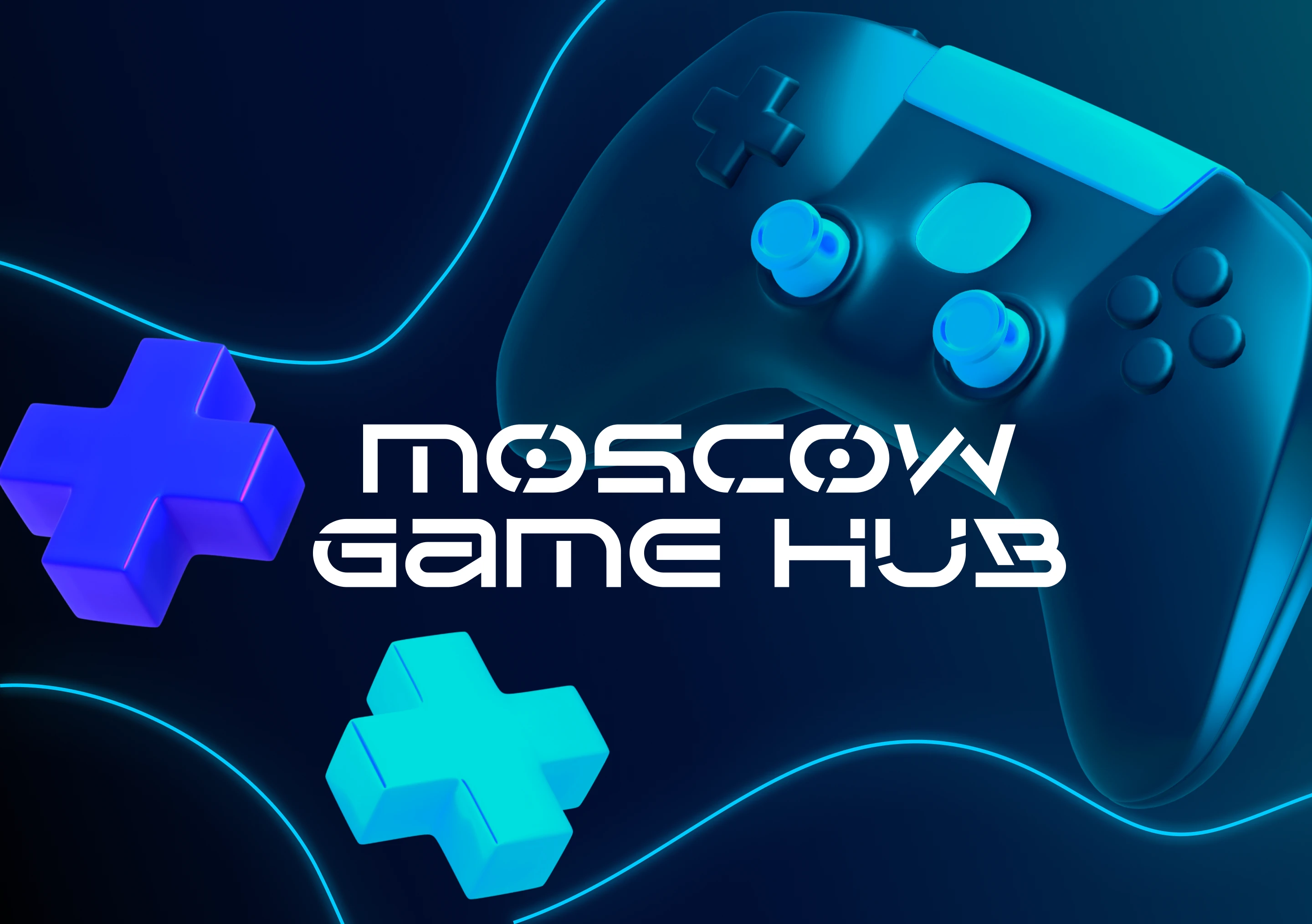 Moscow Game Hub — дизайн мероприятия — Изображение №1 — Брендинг на Dprofile