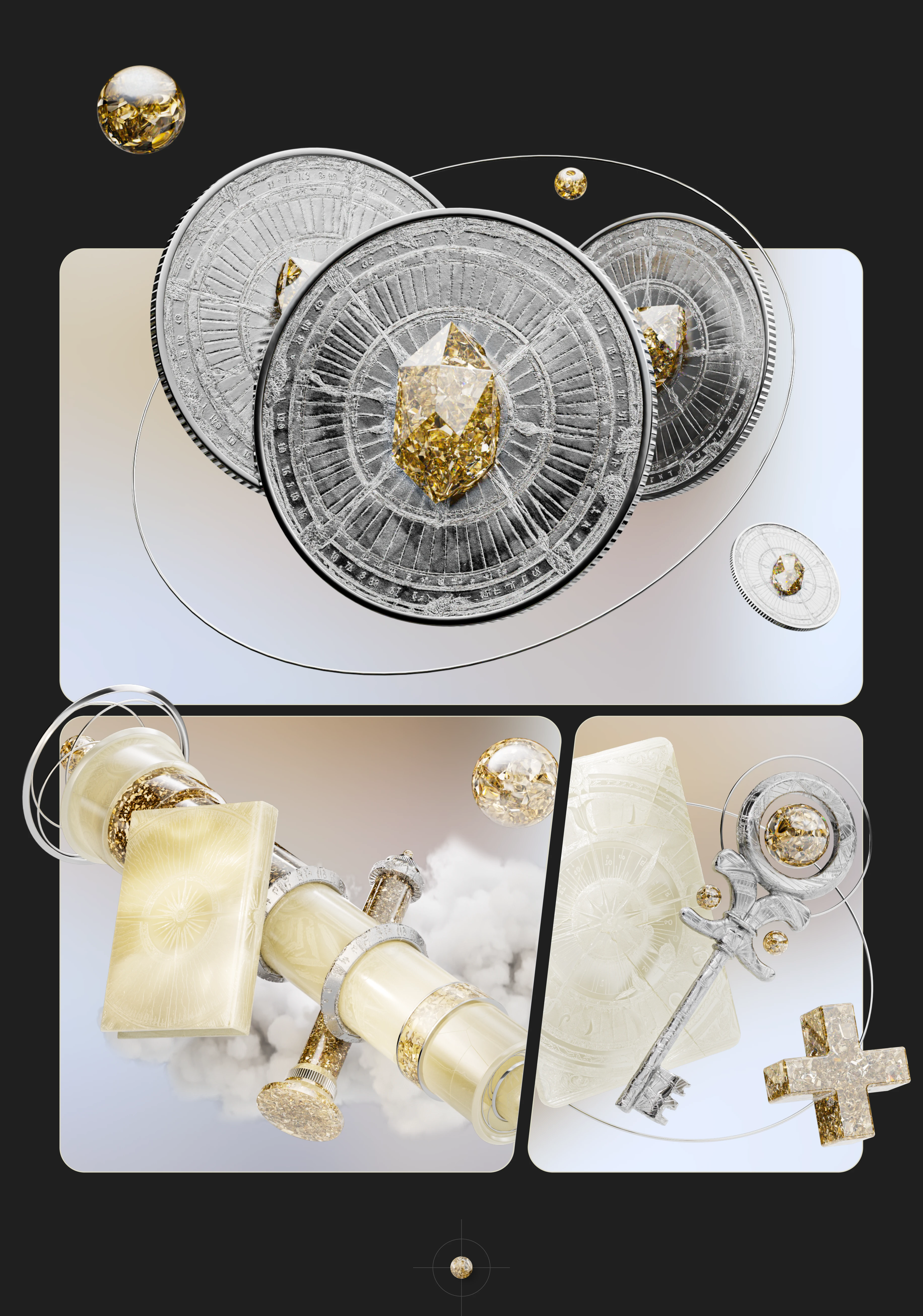 Газпромбанк Private Banking — Изображение №3 — Брендинг, 3D на Dprofile