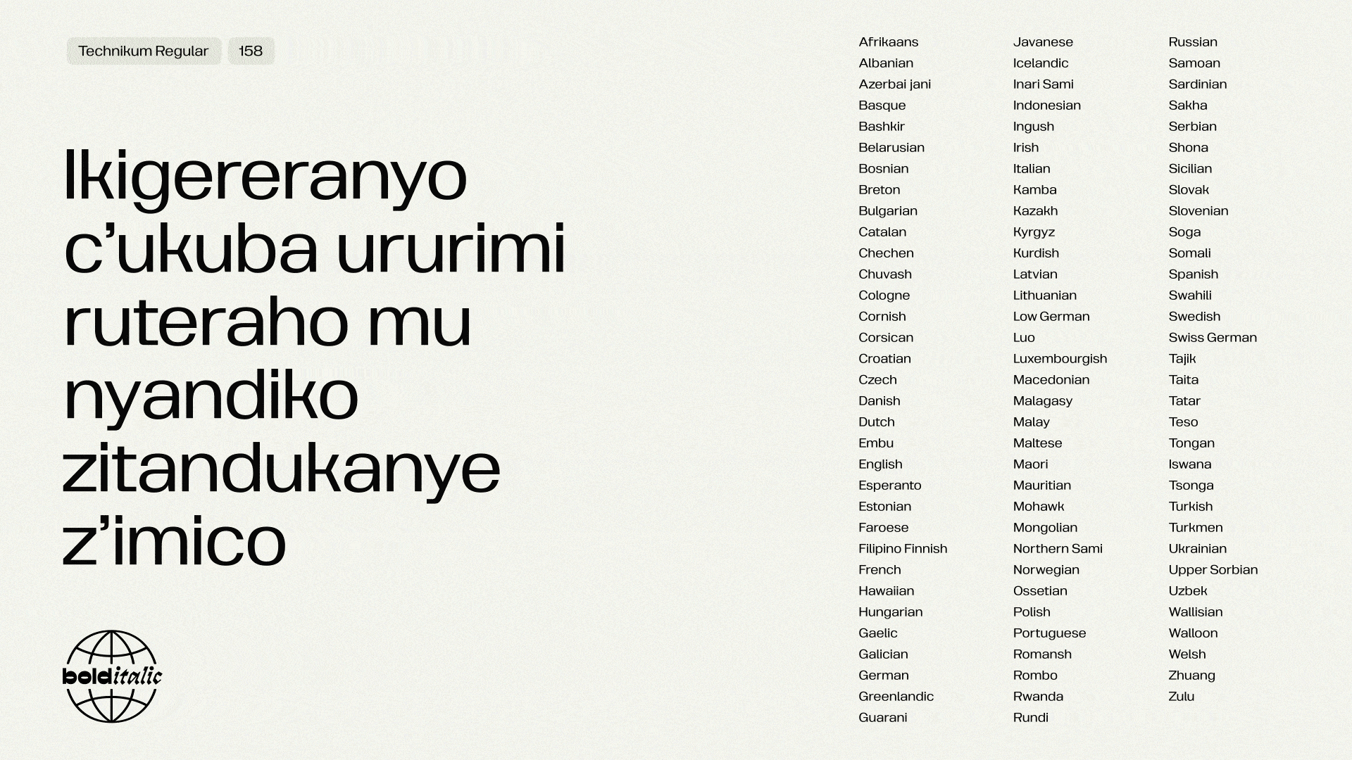 Technikum, шрифт — Изображение №9 — Графика, 3D на Dprofile