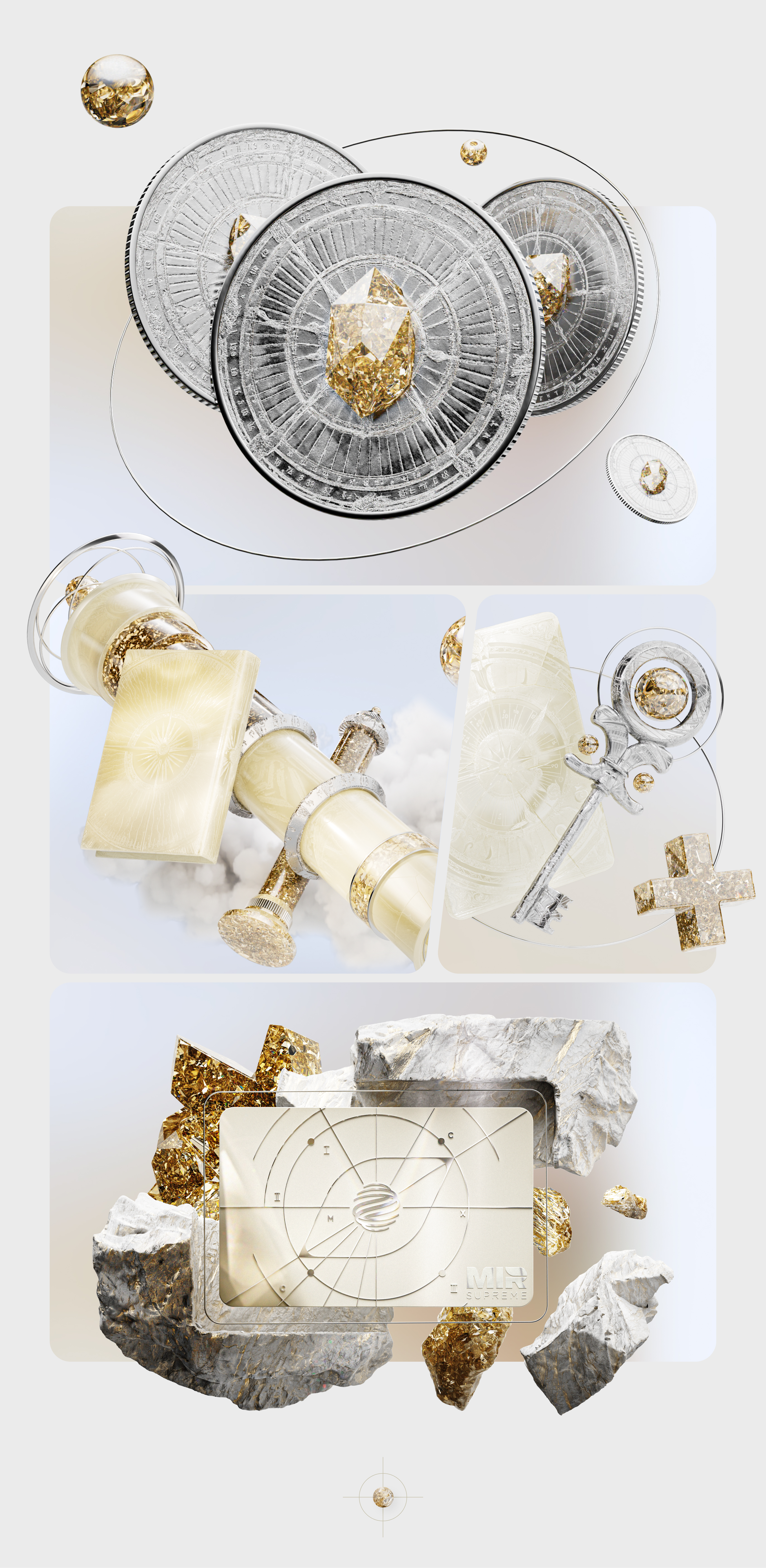 Газпромбанк Private Banking — Изображение №3 — Брендинг, 3D на Dprofile