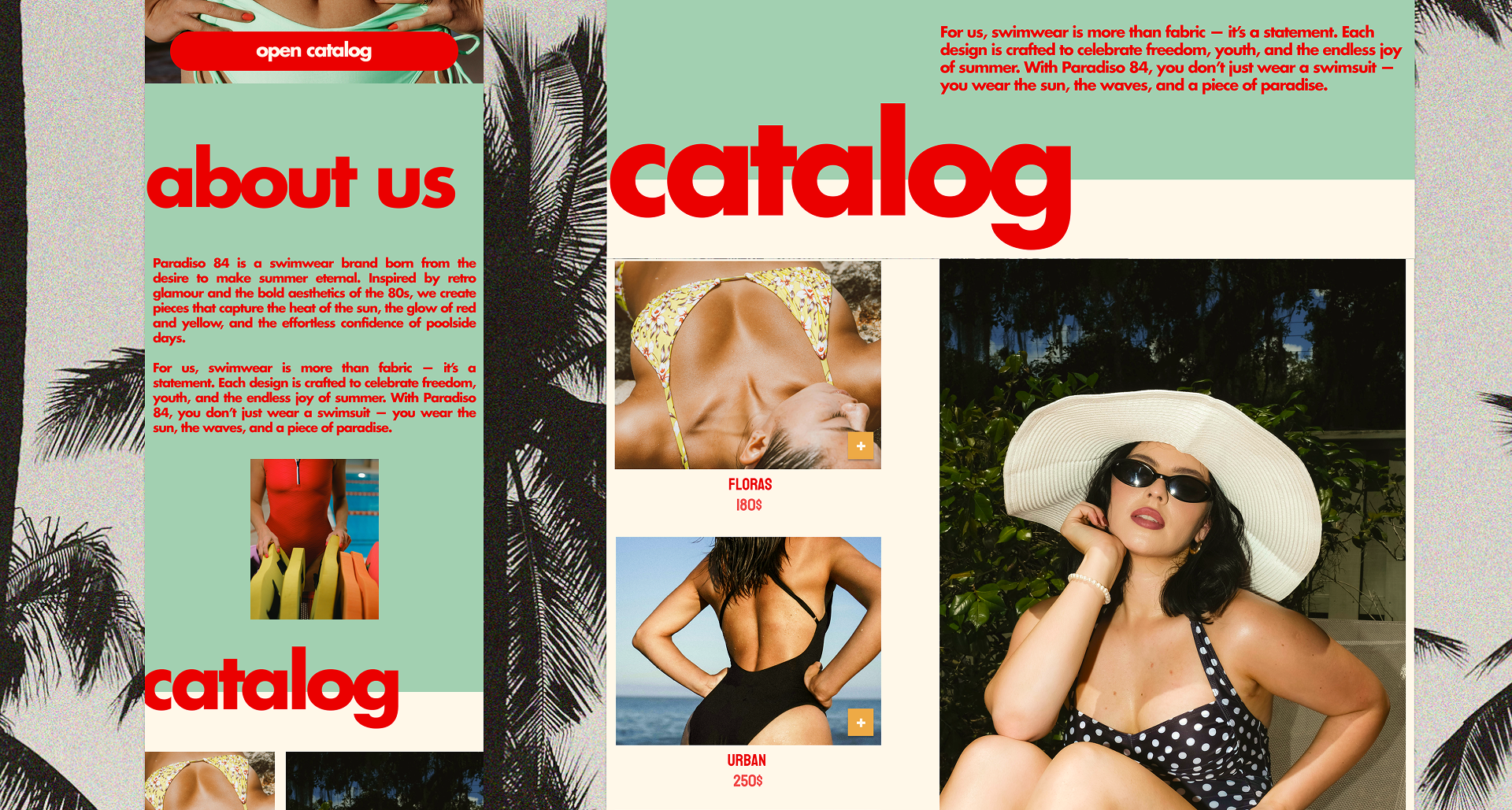 Swimwear brand identity — Изображение №4 — Интерфейсы, Брендинг на Dprofile