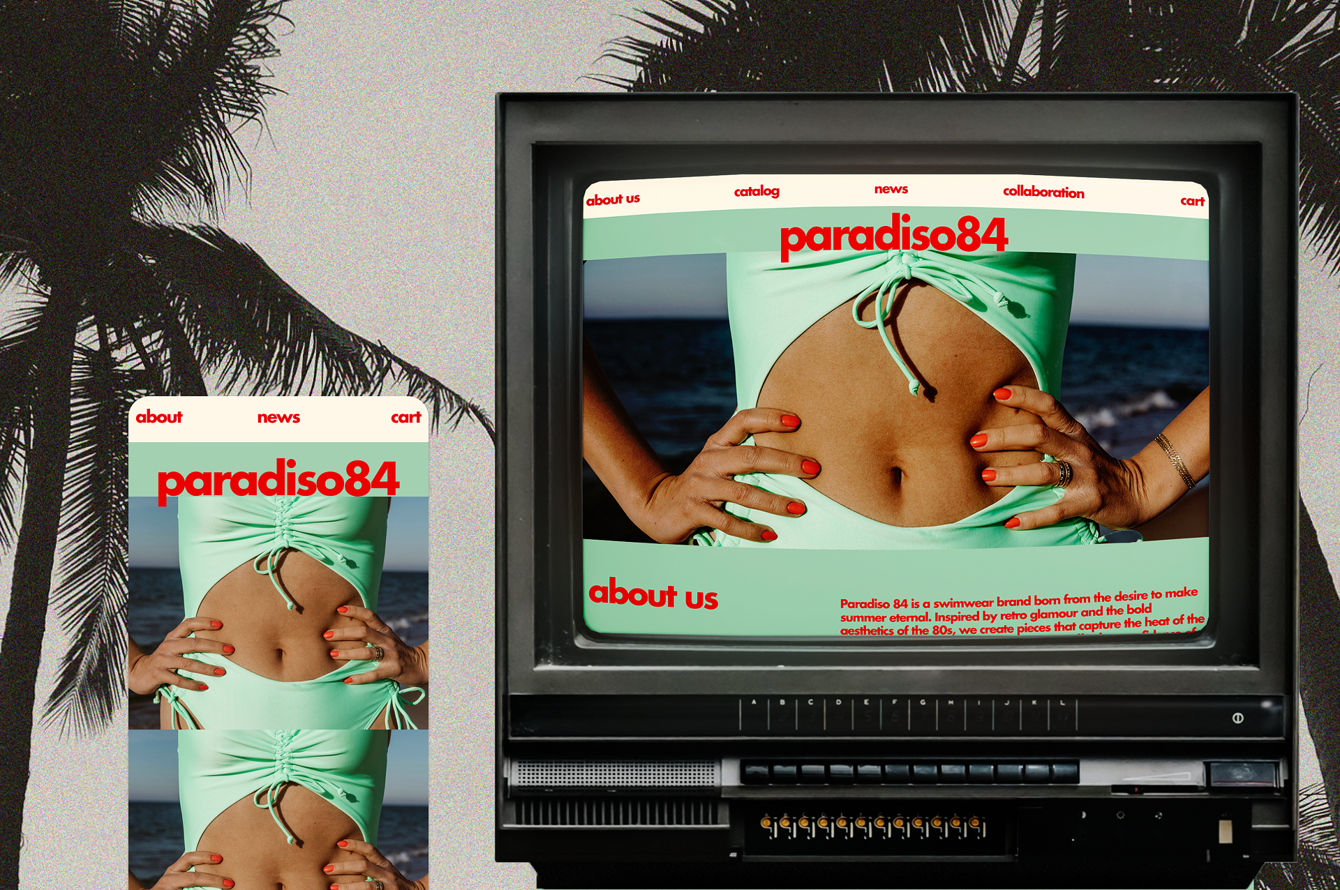 Swimwear brand identity — Изображение №3 — Интерфейсы, Брендинг на Dprofile