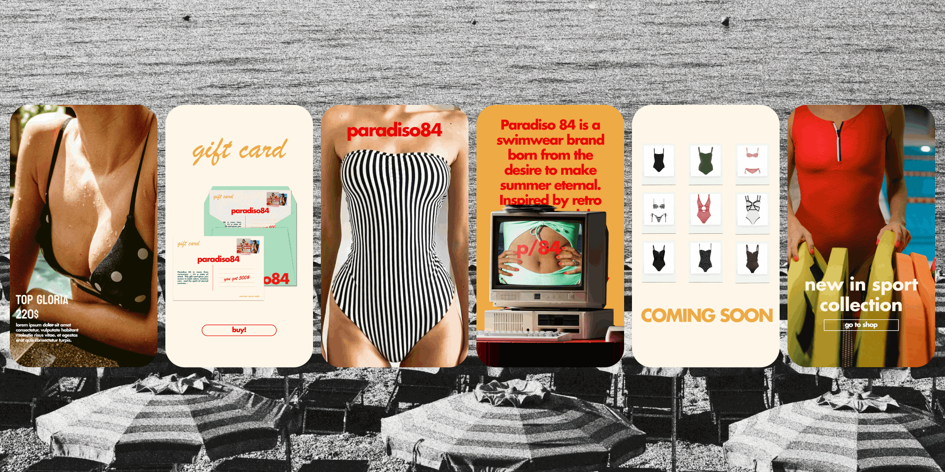 Swimwear brand identity — Изображение №14 — Интерфейсы, Брендинг на Dprofile