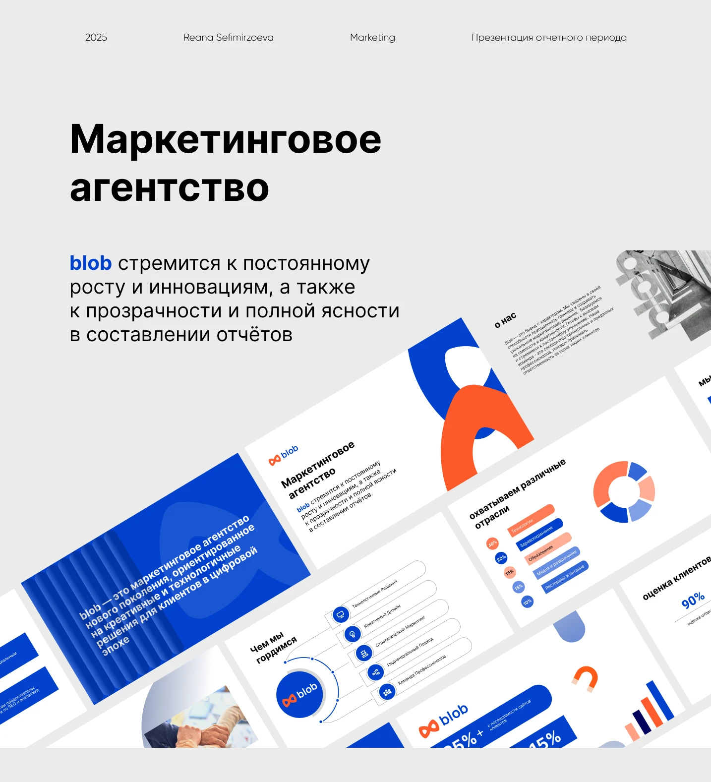 Презентация для маркетинговой стратегии — Изображение №1 — Графика, Маркетинг на Dprofile