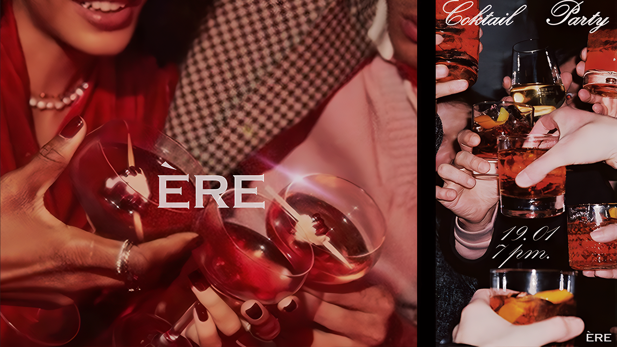 Фирменный стиль  французского ресторана"ERE" — Изображение №2 — Брендинг на Dprofile