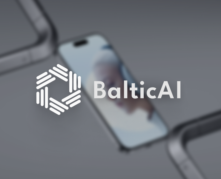 Cайт для AI-компании из Латвии на Dprofile