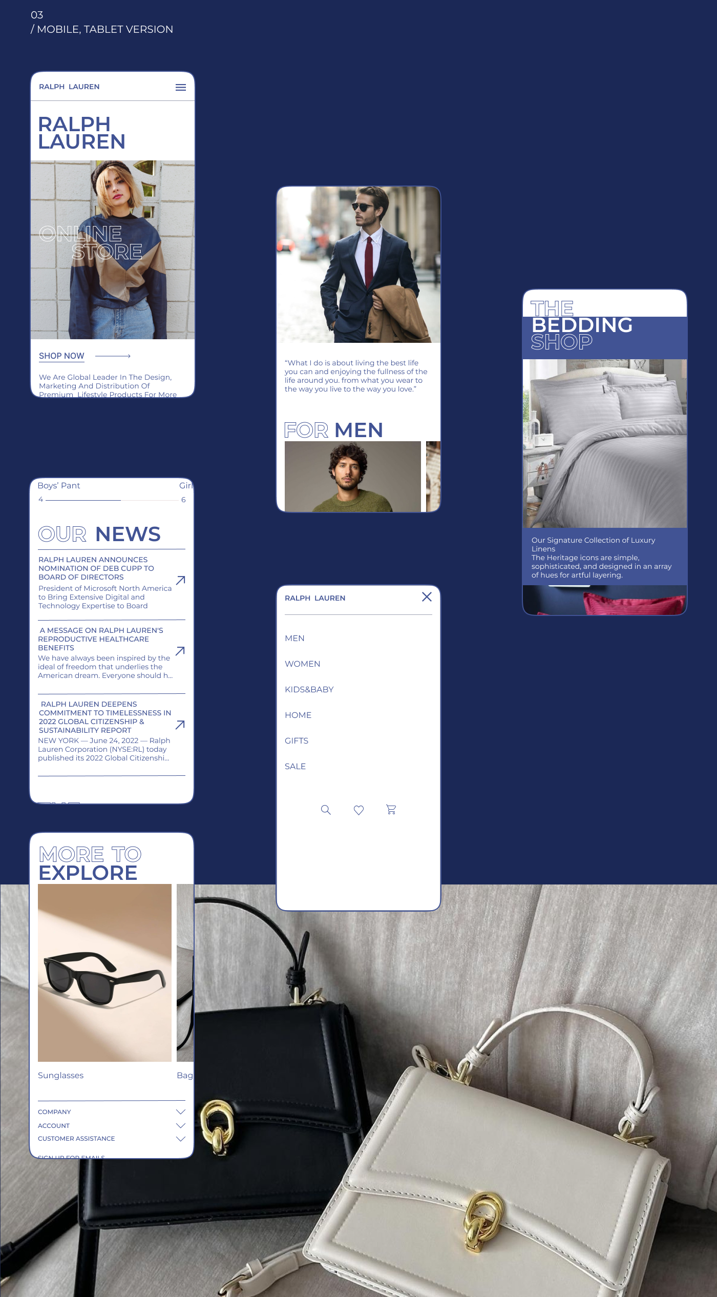 RALPH LAUREN — Изображение №5 — Интерфейсы на Dprofile