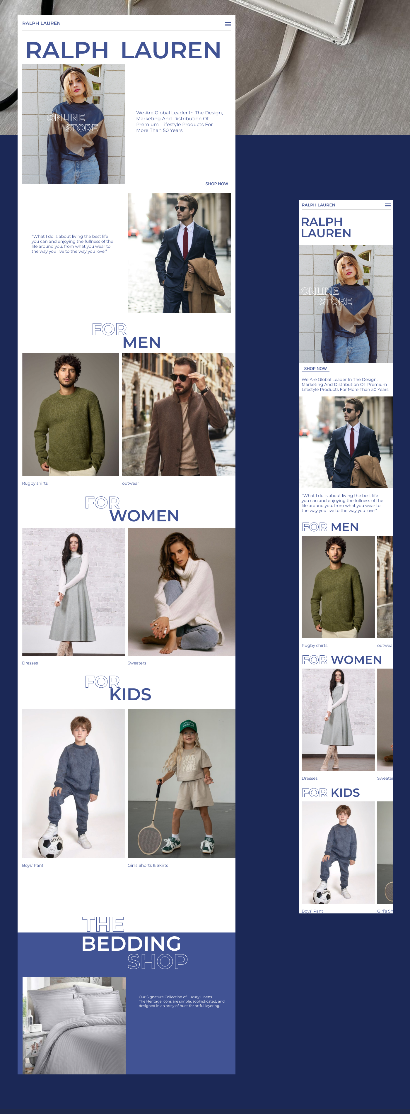 RALPH LAUREN — Изображение №6 — Интерфейсы на Dprofile