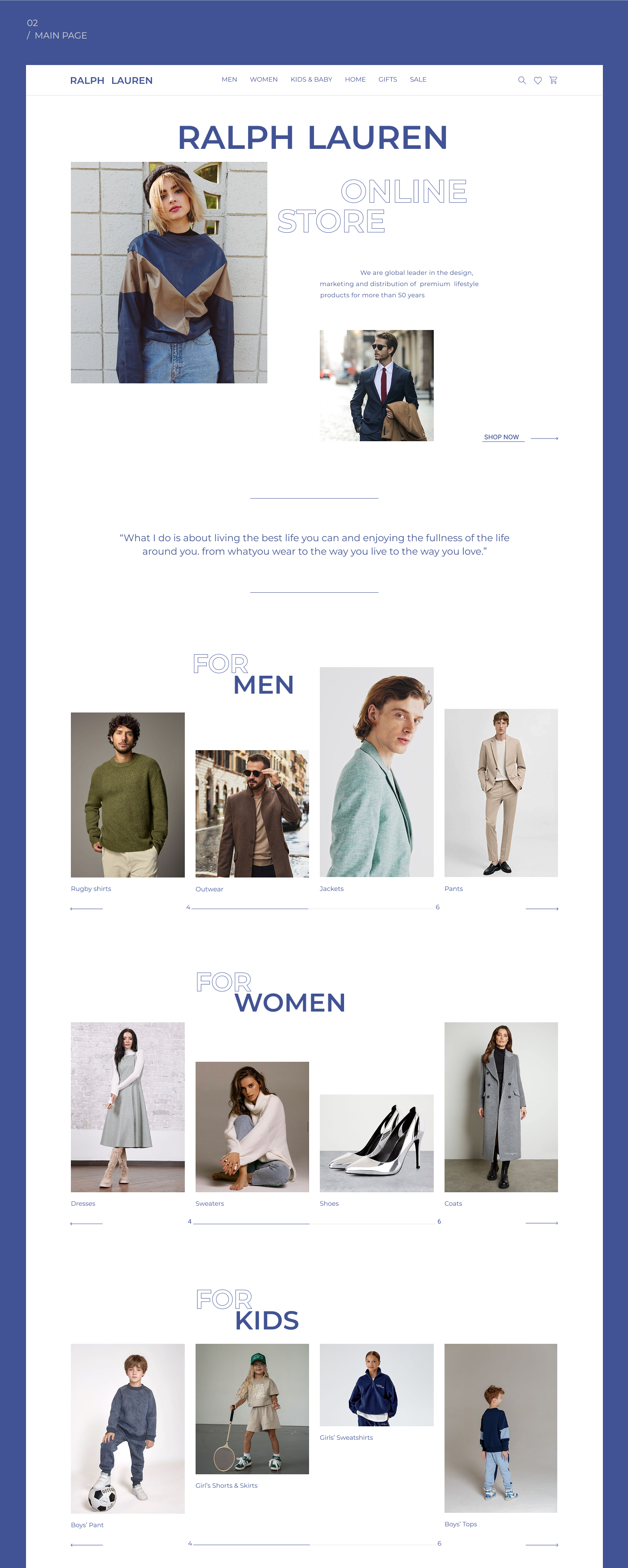 RALPH LAUREN — Изображение №2 — Интерфейсы на Dprofile