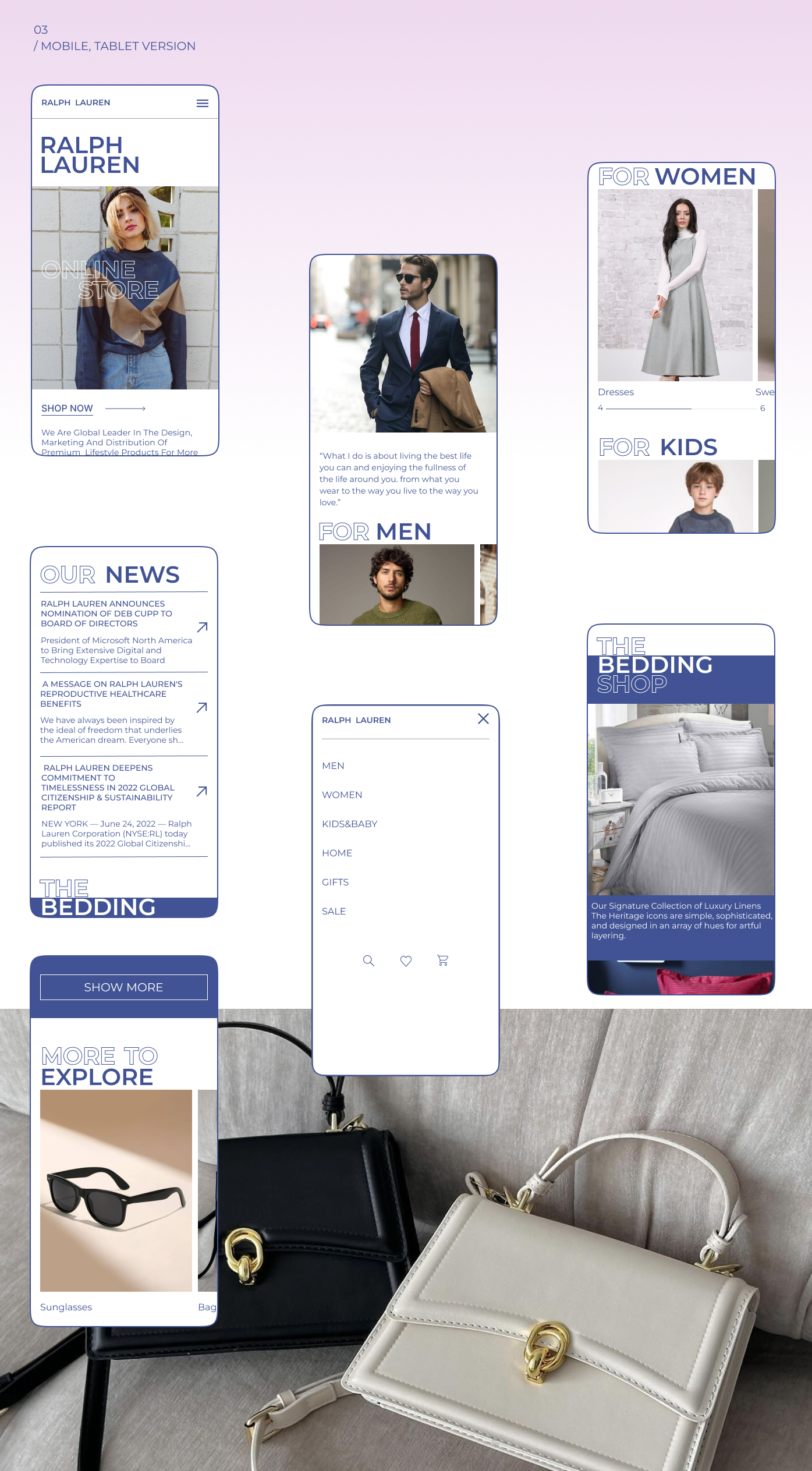 RALPH LAUREN — Изображение №5 — Интерфейсы на Dprofile