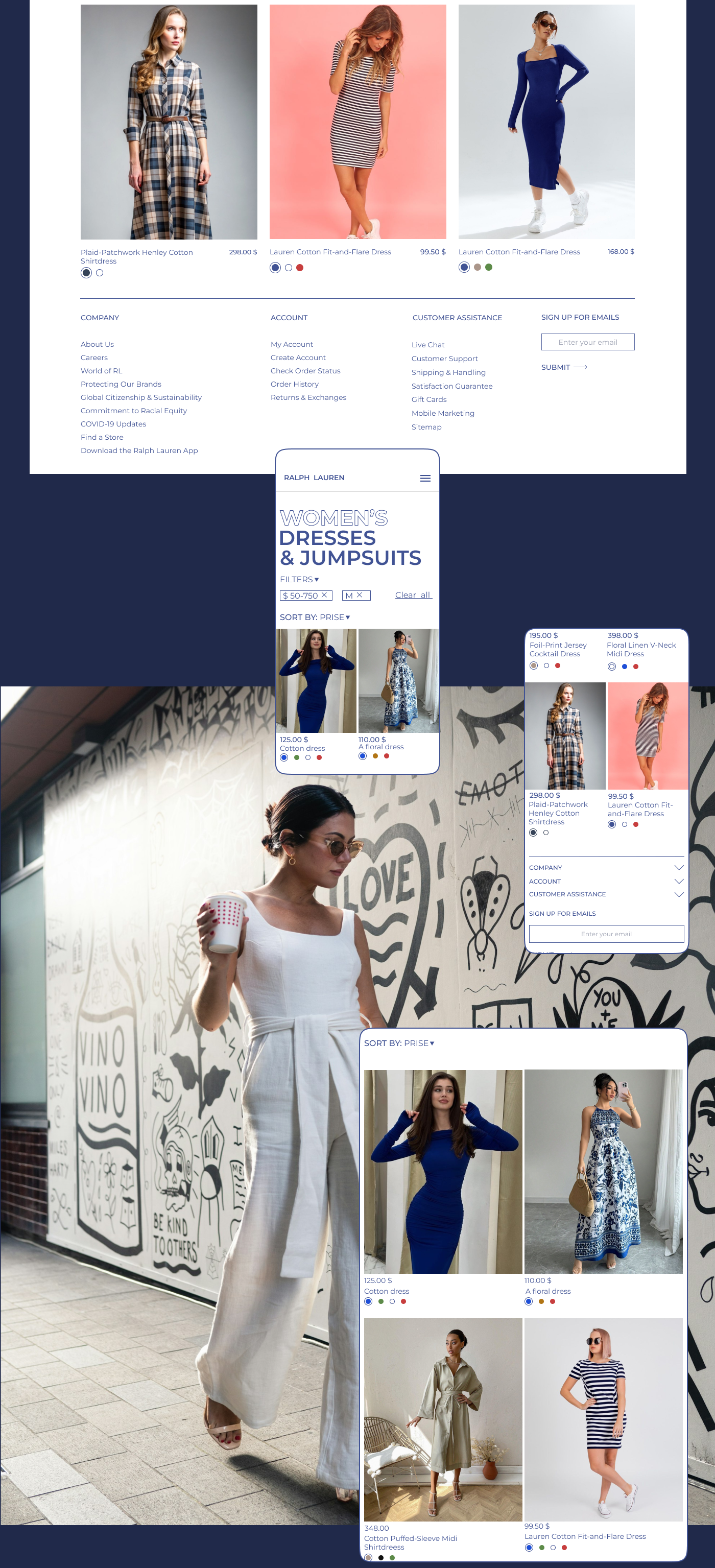 RALPH LAUREN — Изображение №8 — Интерфейсы на Dprofile