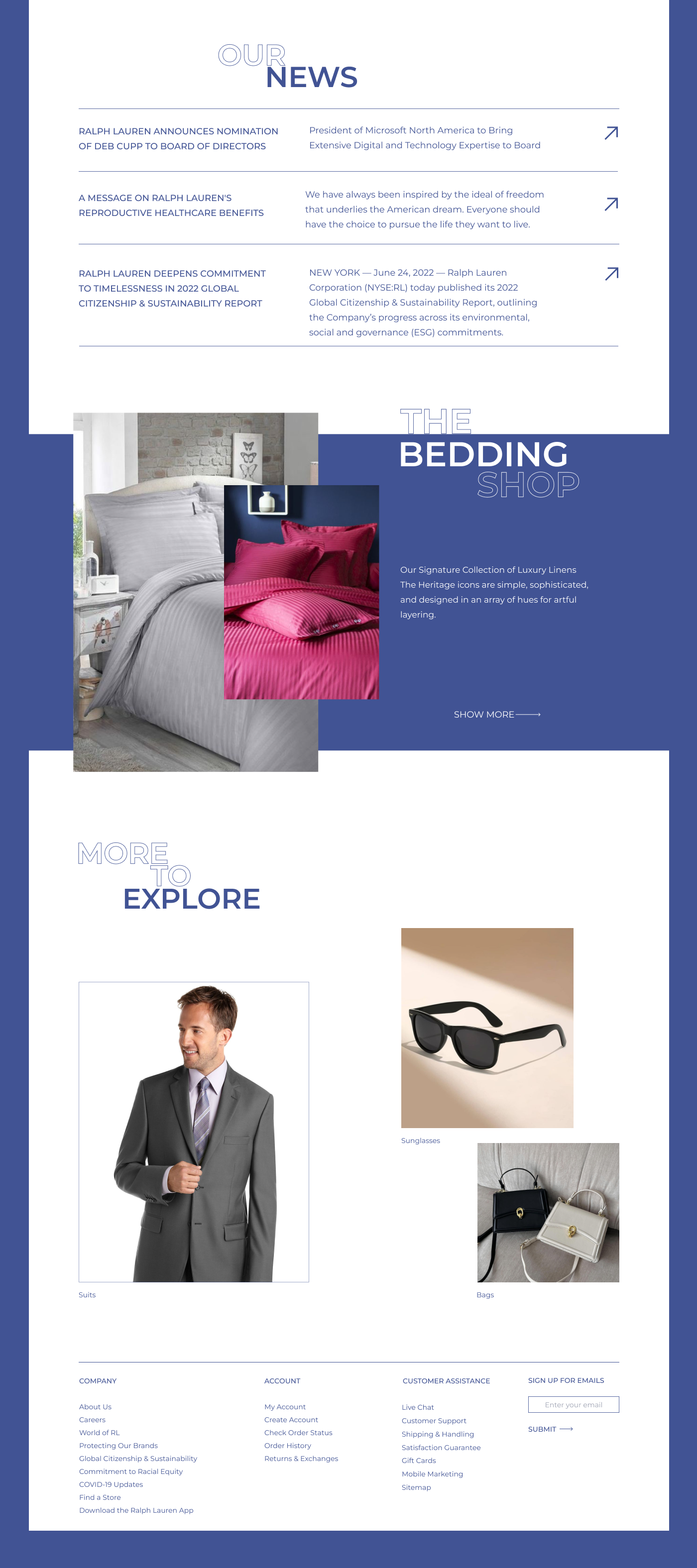 RALPH LAUREN — Изображение №3 — Интерфейсы на Dprofile