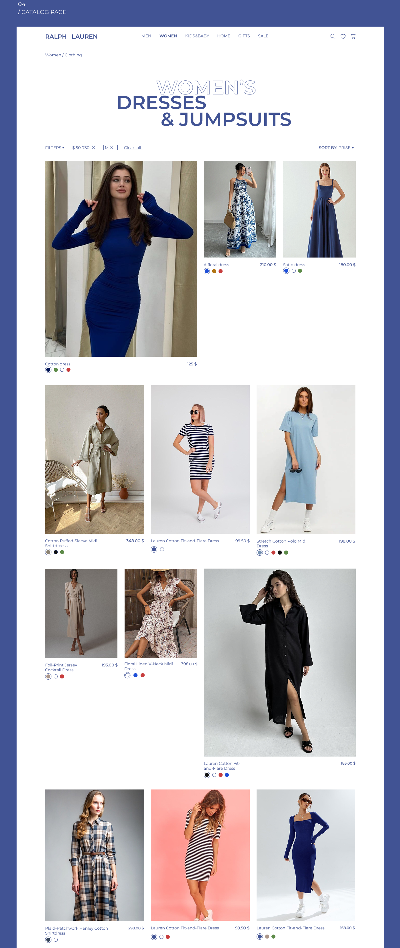 RALPH LAUREN — Изображение №8 — Интерфейсы на Dprofile