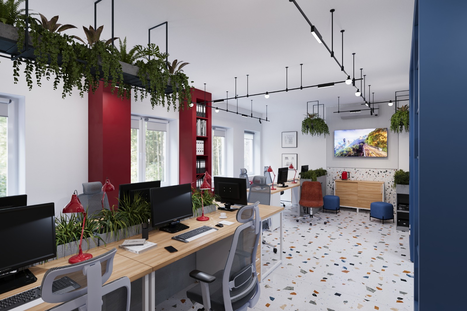 Дизайн кабинета отдела продаж — Изображение №2 — Иллюстрация на Dprofile