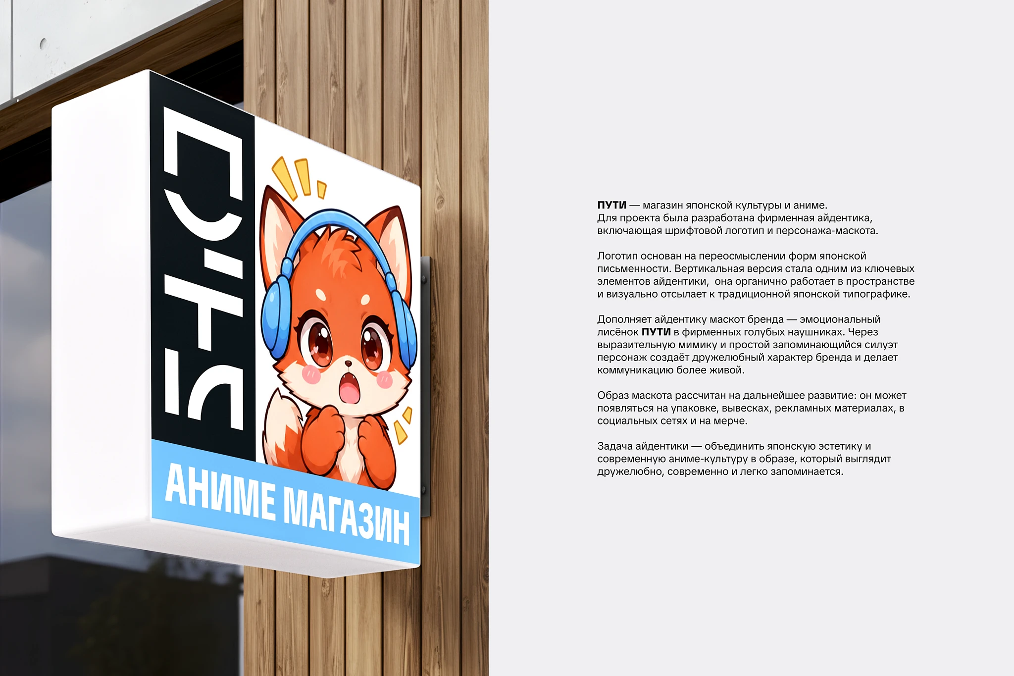 Айдентика для Аниме магазина ПУТИ — Изображение №3 — Брендинг на Dprofile